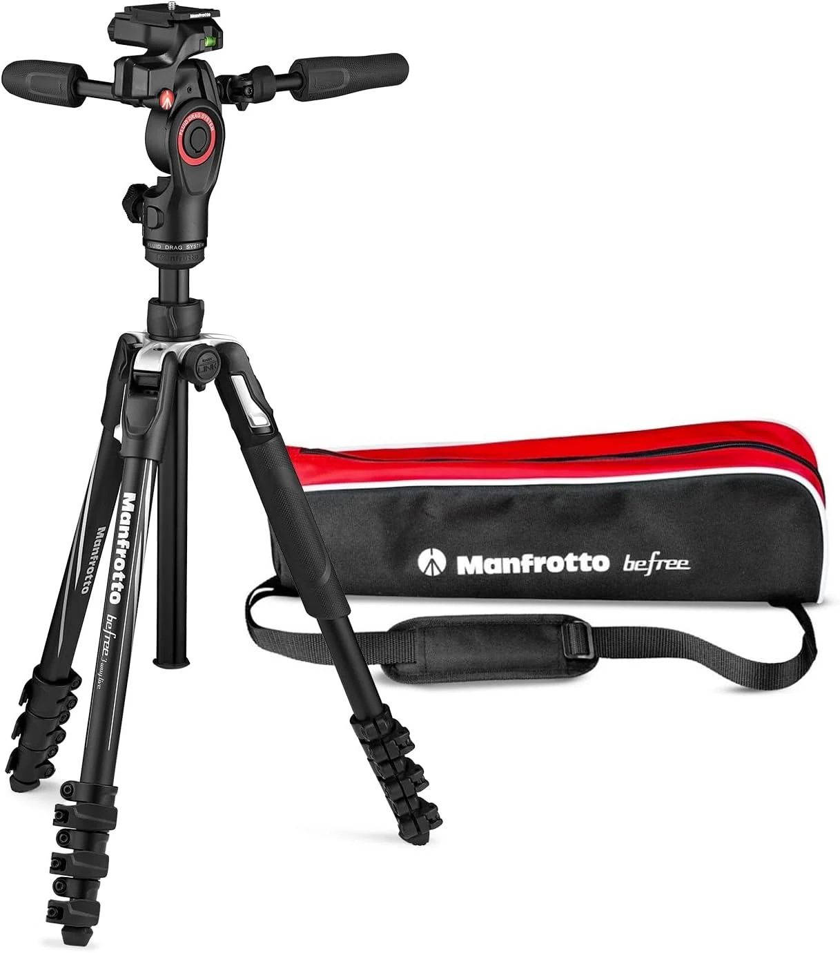 Manfrotto Befree 3-Way Live Advanced Tripod Kit, Tripod and Fluid review