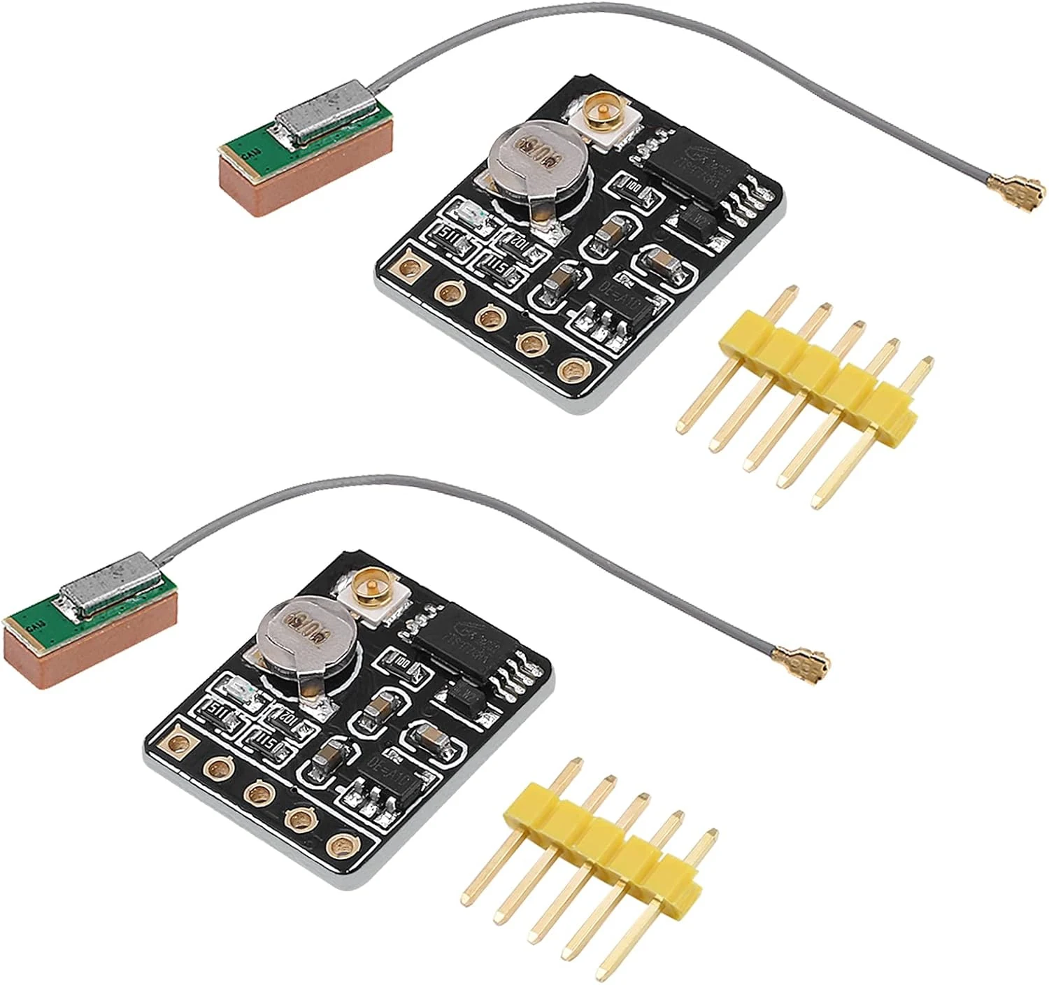 2 Pack GPS+BDS Dual-Mode Module Flight Control Satellite Positioning Navigator, ATGM336H (AT6558/ATGM336H-5N)