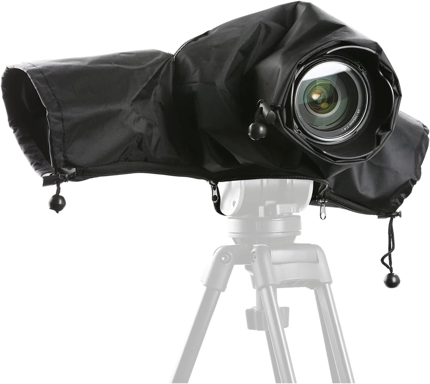 Movo CRC01 Waterproof Nylon Camera Rain Cover with Enclosed Hand Sleeves