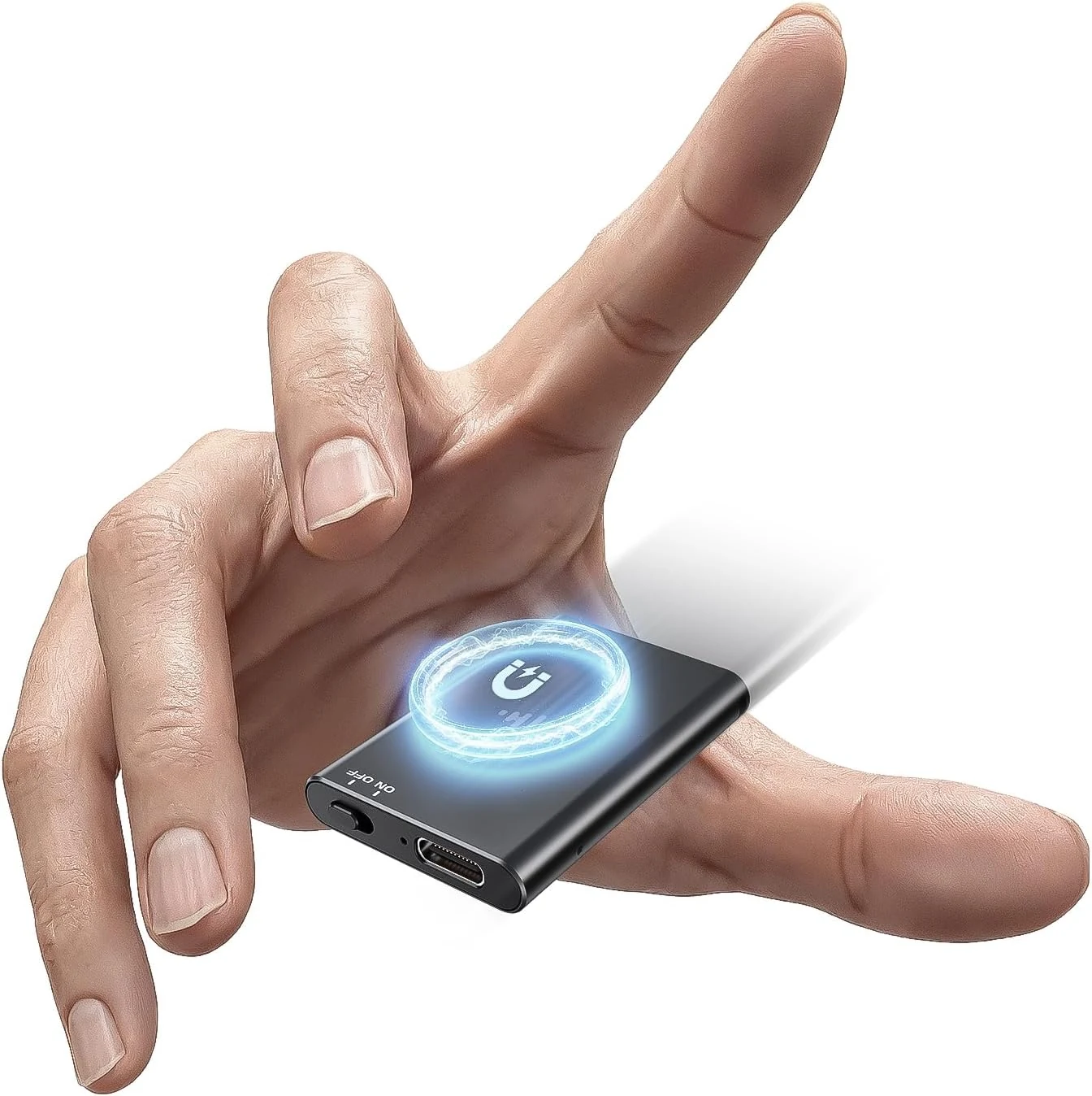 Lymorvex 64GB Magnetic Voice Recorder