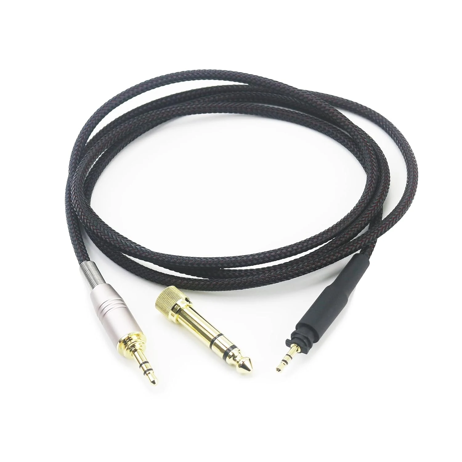 Replacement Cable for SHURE SRH840 SRH940 SRH440 SRH750DJ Headphones Braided Wire Audio Upgrade HiFi Stereo Cord 150cm/4.5ft