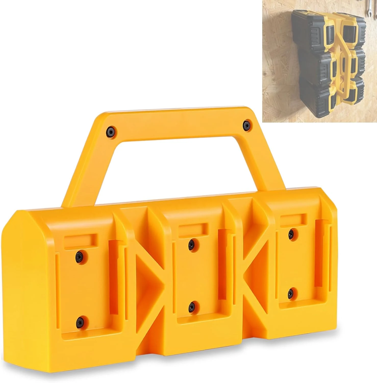 2-IN-1 Battery Holder & Wall Mount Organizer for De.Walt 20V/60V review