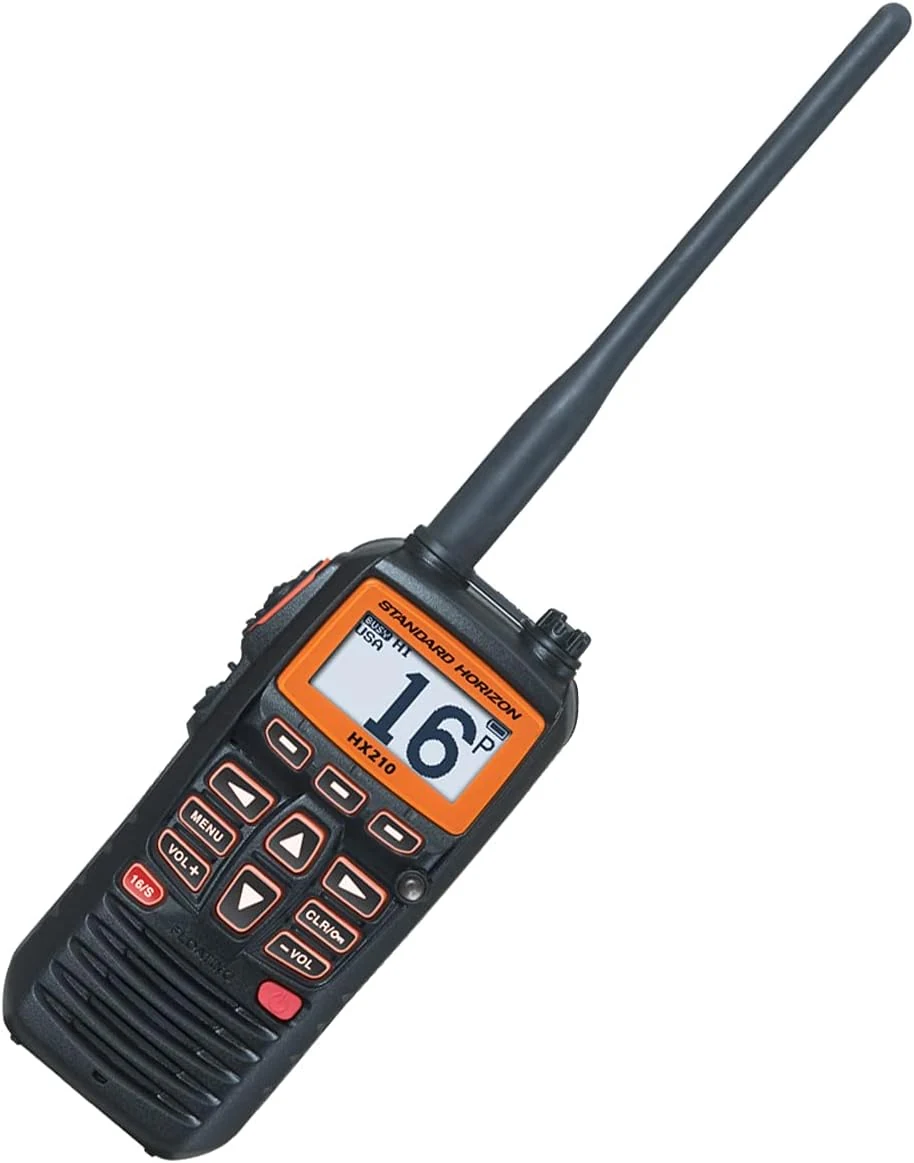 Standard Horizon HX210 6W Floating Handheld Marine VHF Transceiver