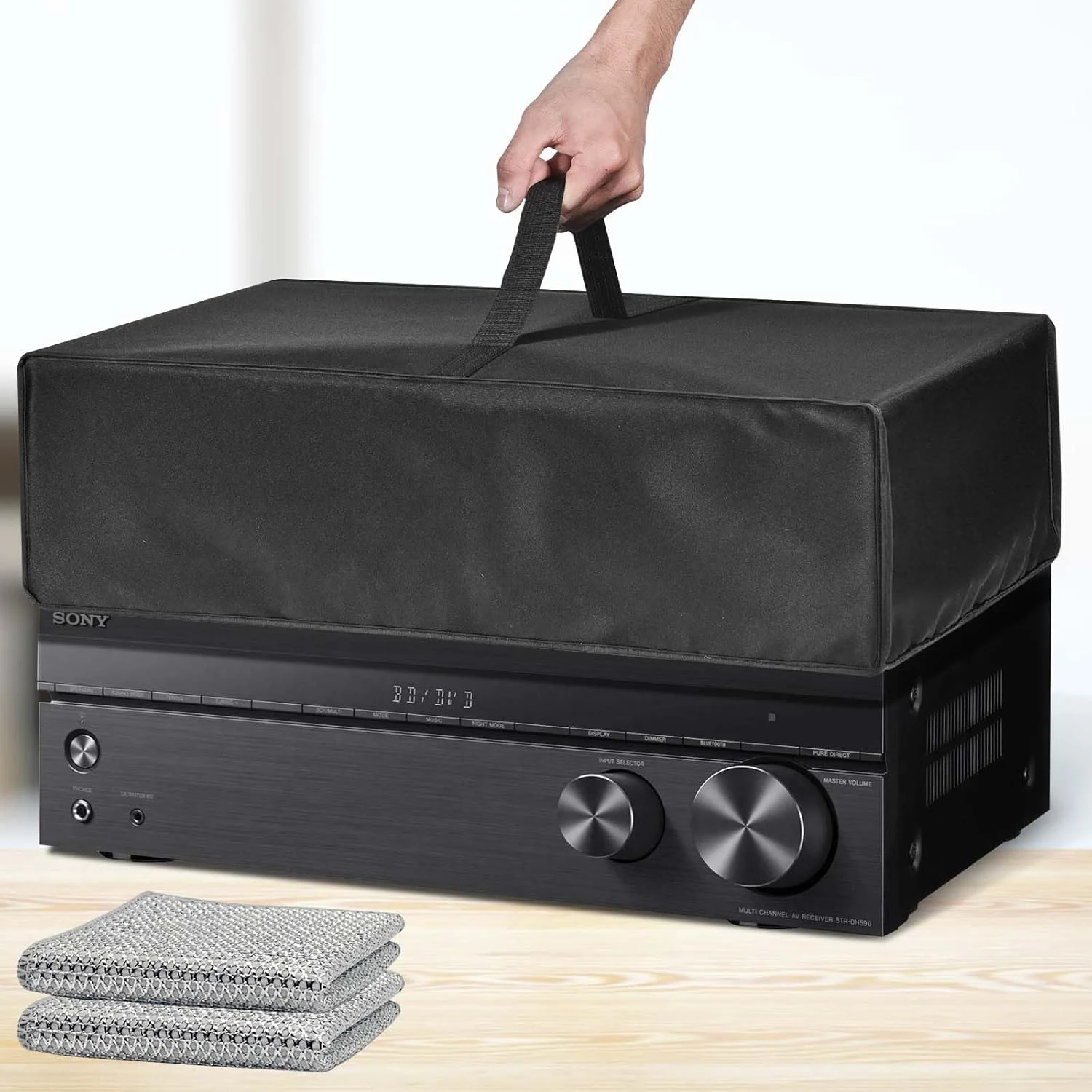MozkeTo19 Stereo Receiver Dust Cover (600D Nylon, Waterproof)