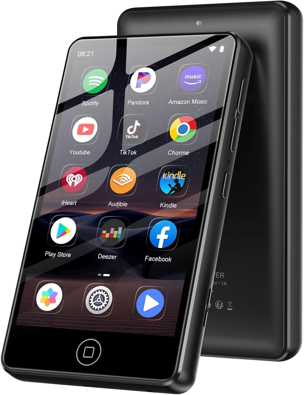 144GB MP3 Player with Bluetooth and WiFi, Android Spotify Music review