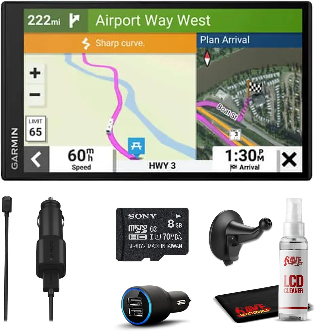 Garmin RV 795 RV Navigator GPS Portable Navigator for RVs with Touchscreen Display