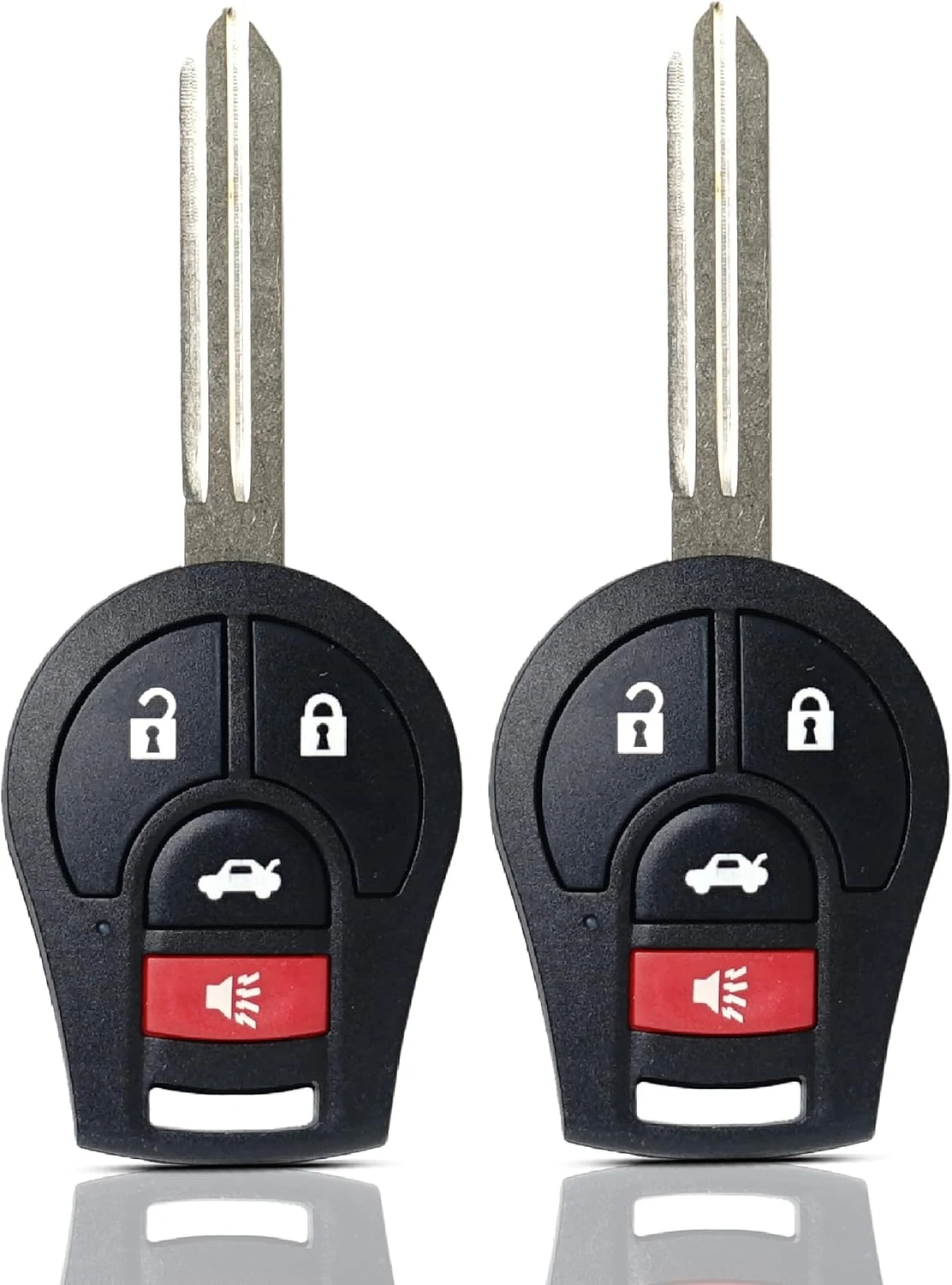 MechanMagic Key Fob Remote Replacement Fits for Nissan Sentra 2013-2019/Rogue 2008-2015/Versa 2007-2015
