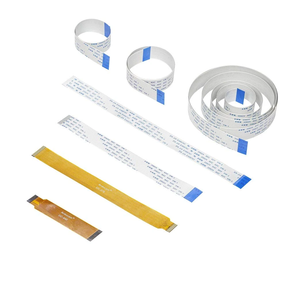 Arducam for Raspberry Pi Camera Ribbon Flex Extension Cable Set (7Pcs)