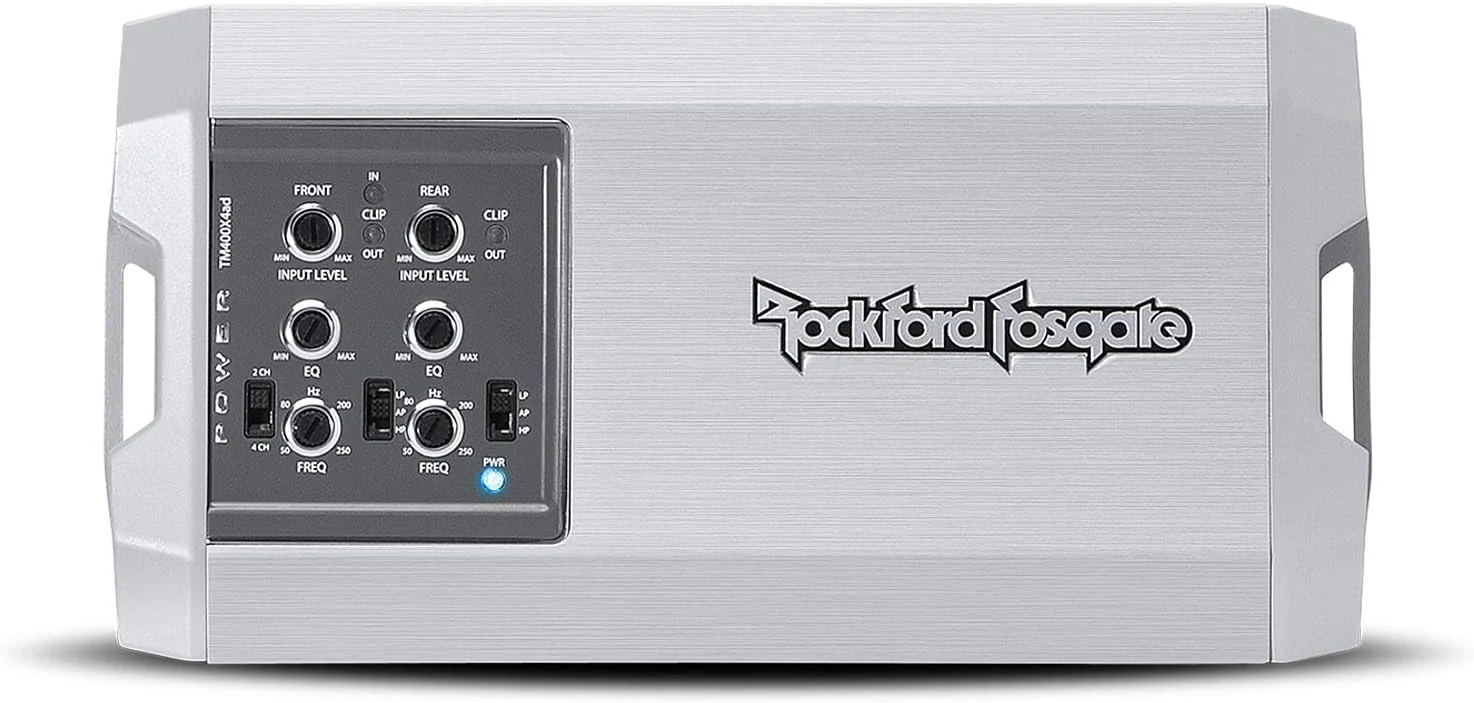 Rockford Fosgate TM400X4ad Power Marine 400 Watt Class-ad 4-Channel Amplifier
