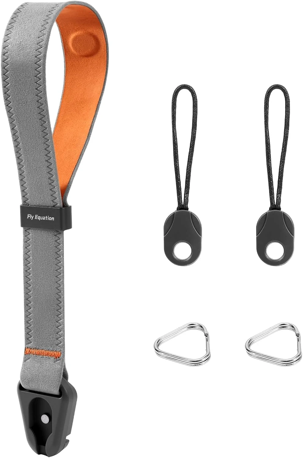 Camera Wrist Strap, Adjustable Quick Release Hand Strap for Sony, Nikon, Canon, DSLR, Gopro, Gray and Green