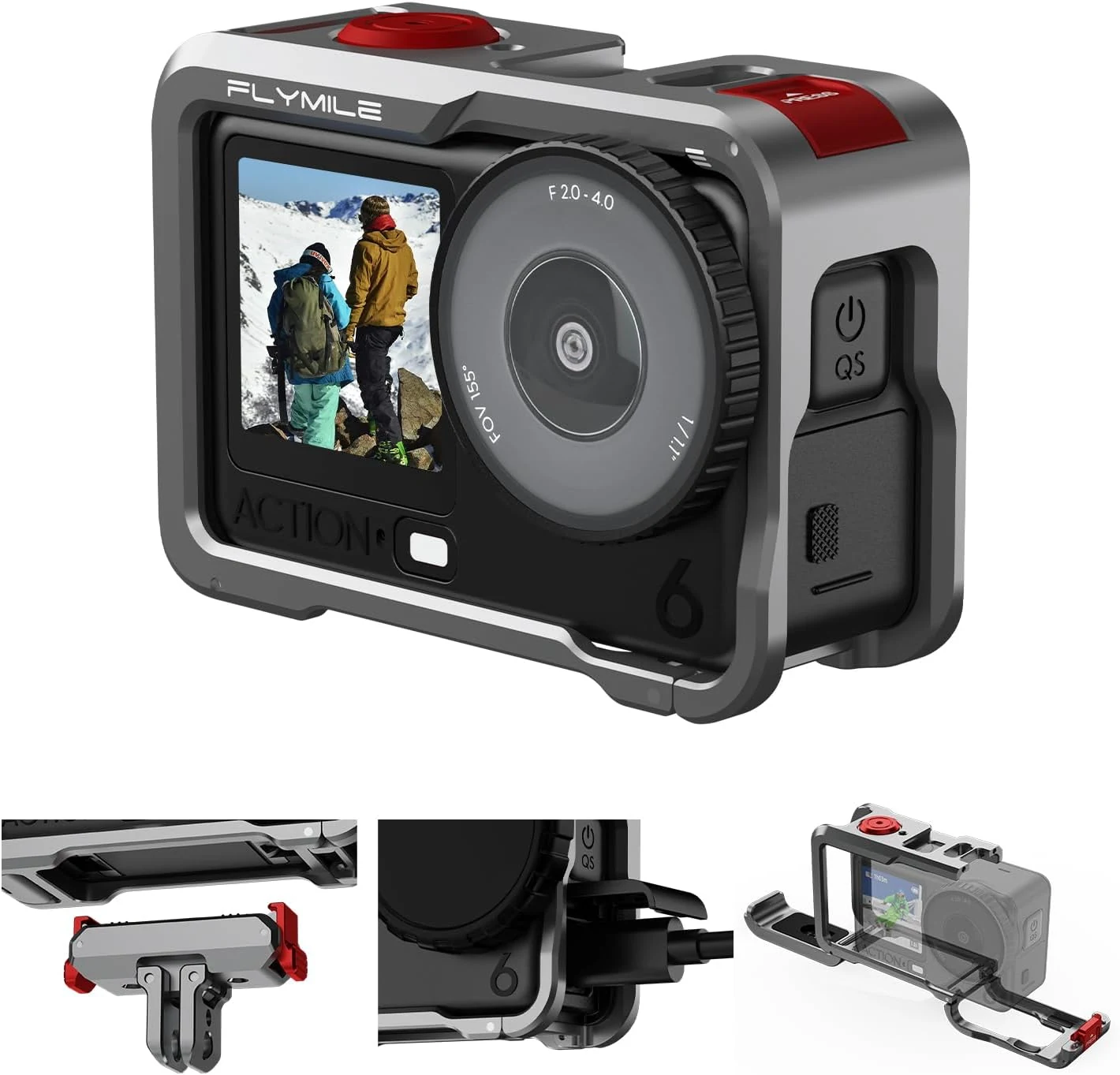 Action 6 Camera Cage for DJI Osmo Action 6, Protective review