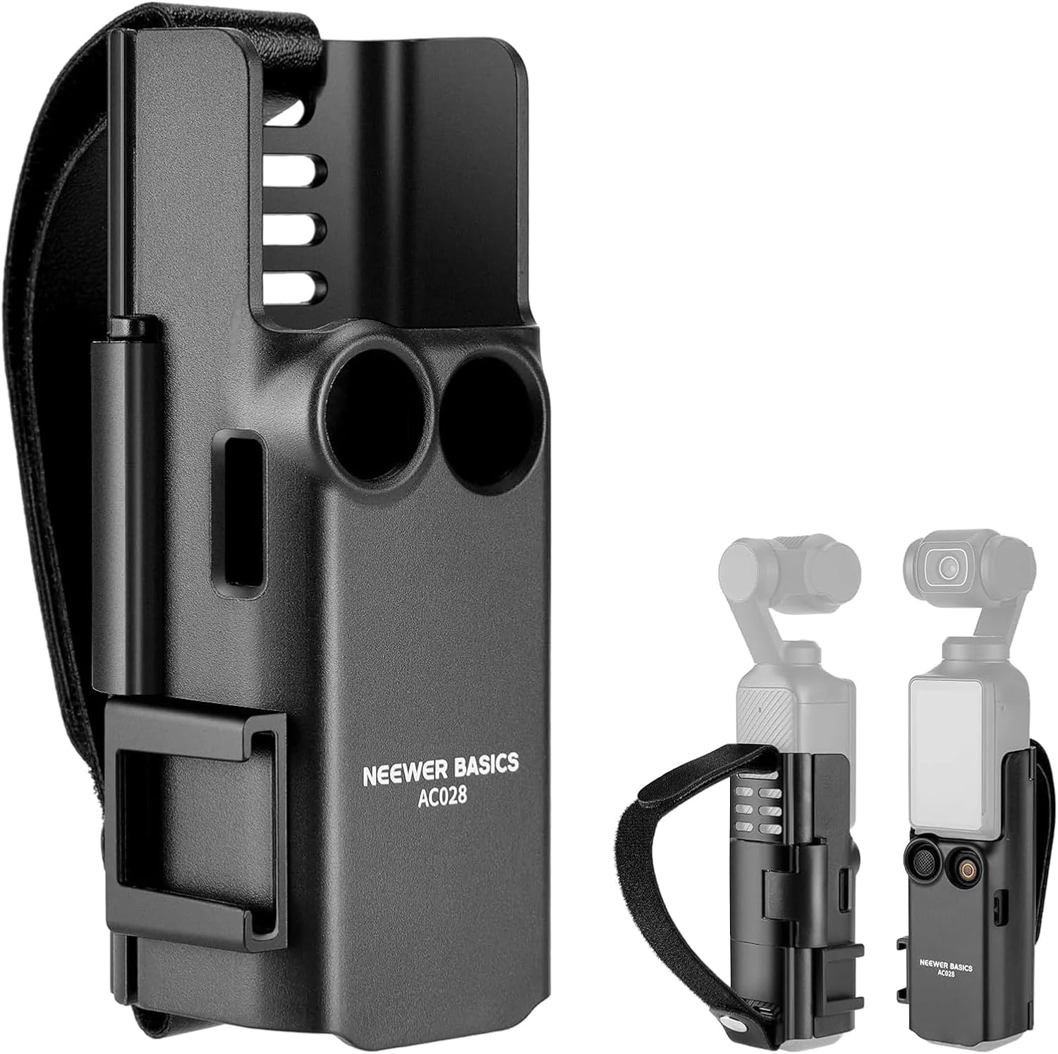 NEEWER Basics Protective Case with Hand Strap, Compatible with DJI Osmo Pocket 3