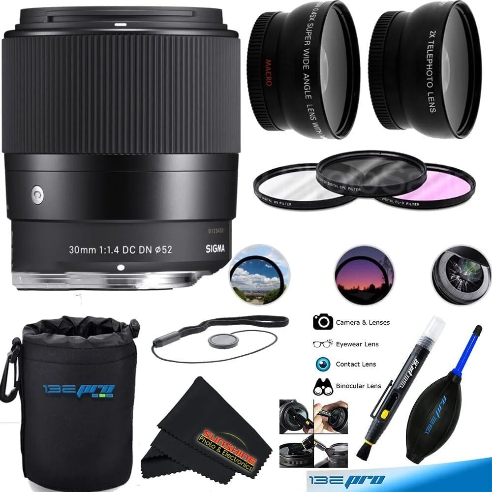 Sigma 30mm f1.4 Contemporary DC DN Lens for Sony E