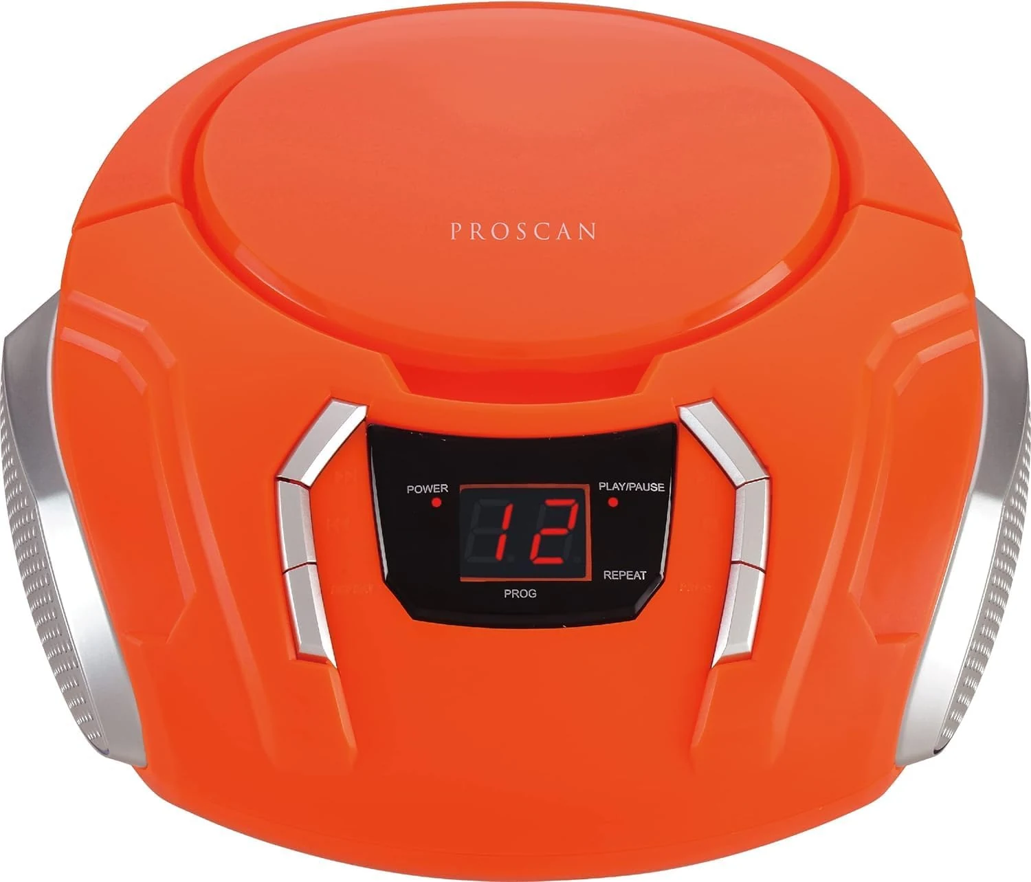 PROSCAN ELITE Portable CD Player Boombox with AM/FM Radio + Built in Speakers + Aux Input