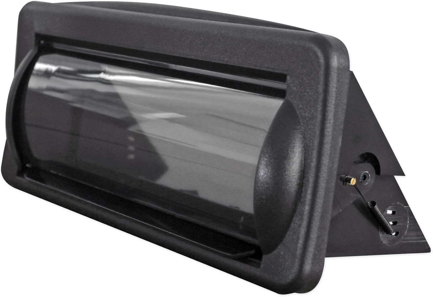 Rockville RWSG4B Water Resistant Universal Marine Stereo Cover, Black, Heavy Duty UV-Protective Boat Radio Shield