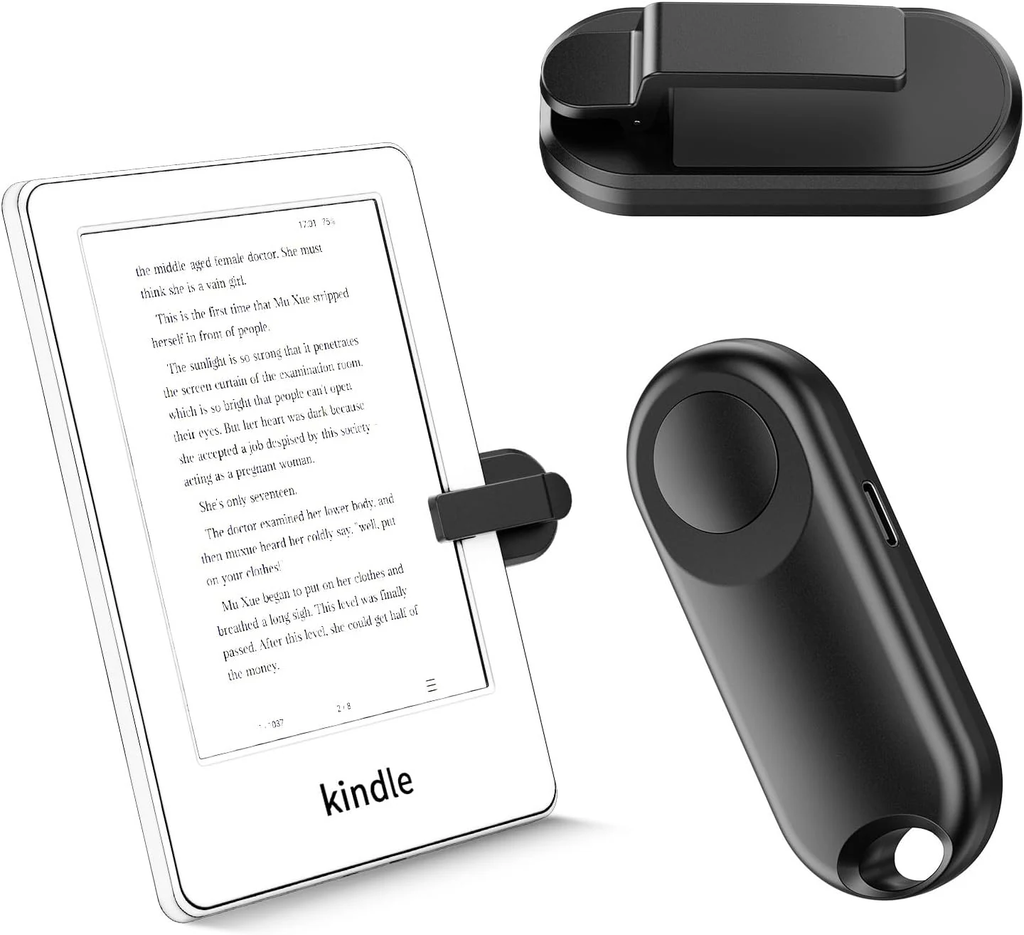 RF Remote Control Page Turner for Kindle Paperwhite Accessories Ipad review