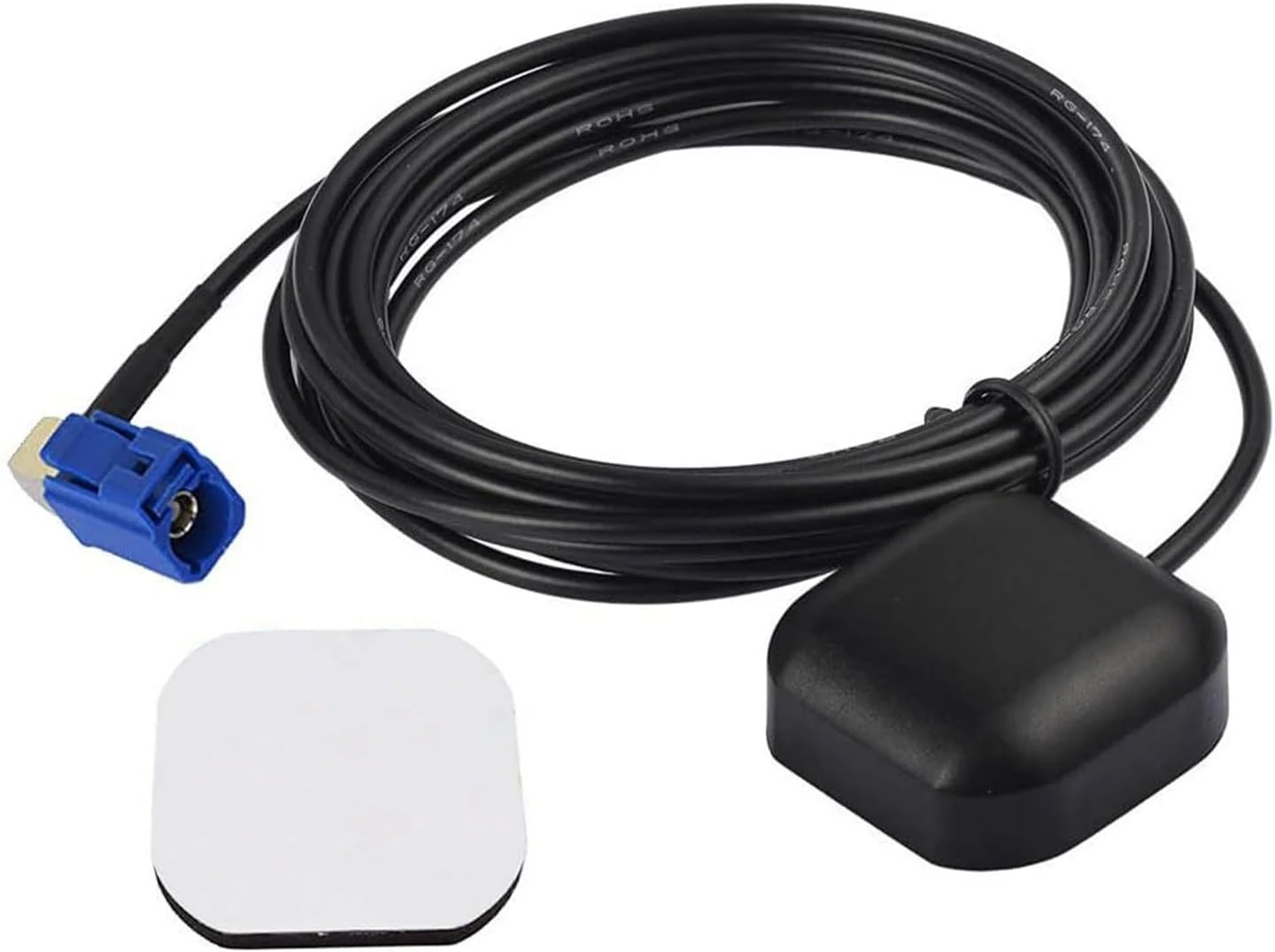 Bingfu Vehicle GPS Navigation Antenna Active GPS Antenna with Fakra C Right Angle Connector
