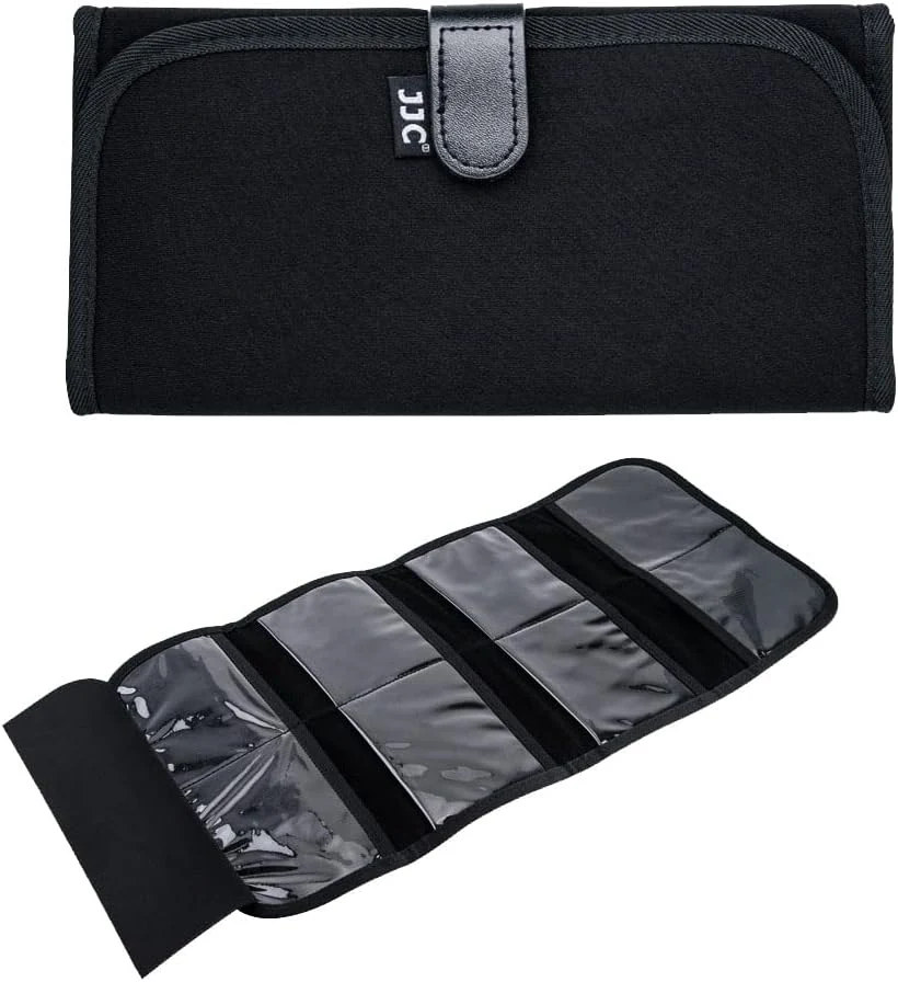 JJC 8 Pockets Lens Filter Case for Circular or Square