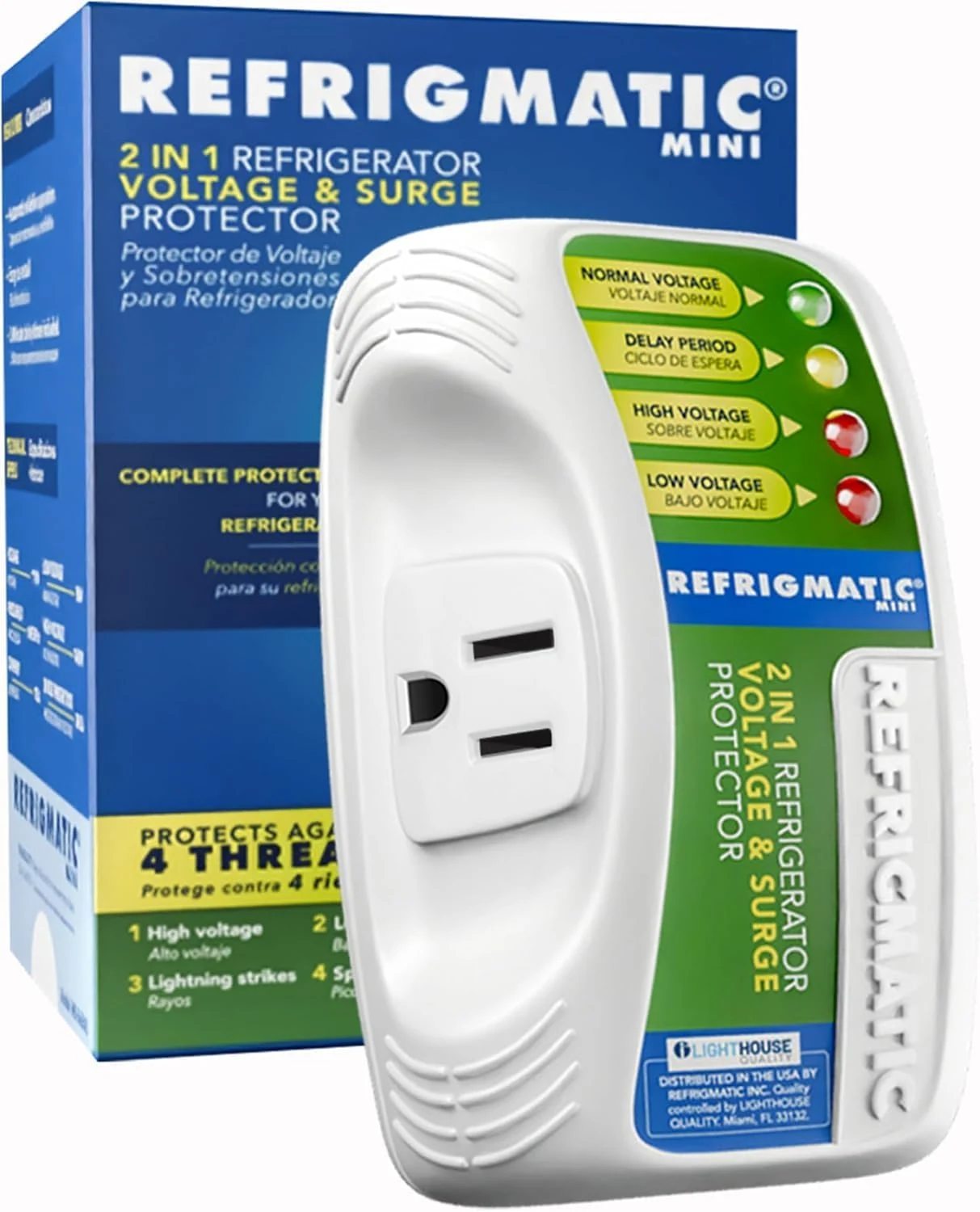 Refrigmatic WS-36300 Electronic Voltage & Surge Protector for Refrigerators Up to 27 cu. ft.