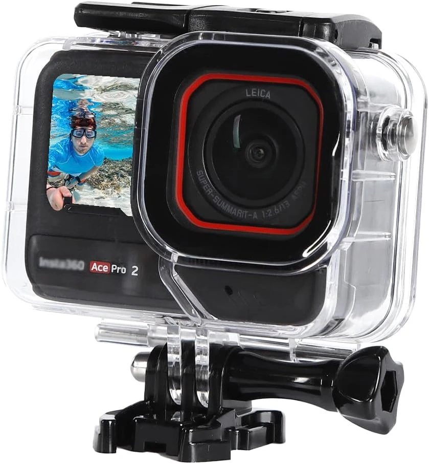SHOOT Waterproof Case with Anti-Fog Insert for Insta360 Ace Pro 2