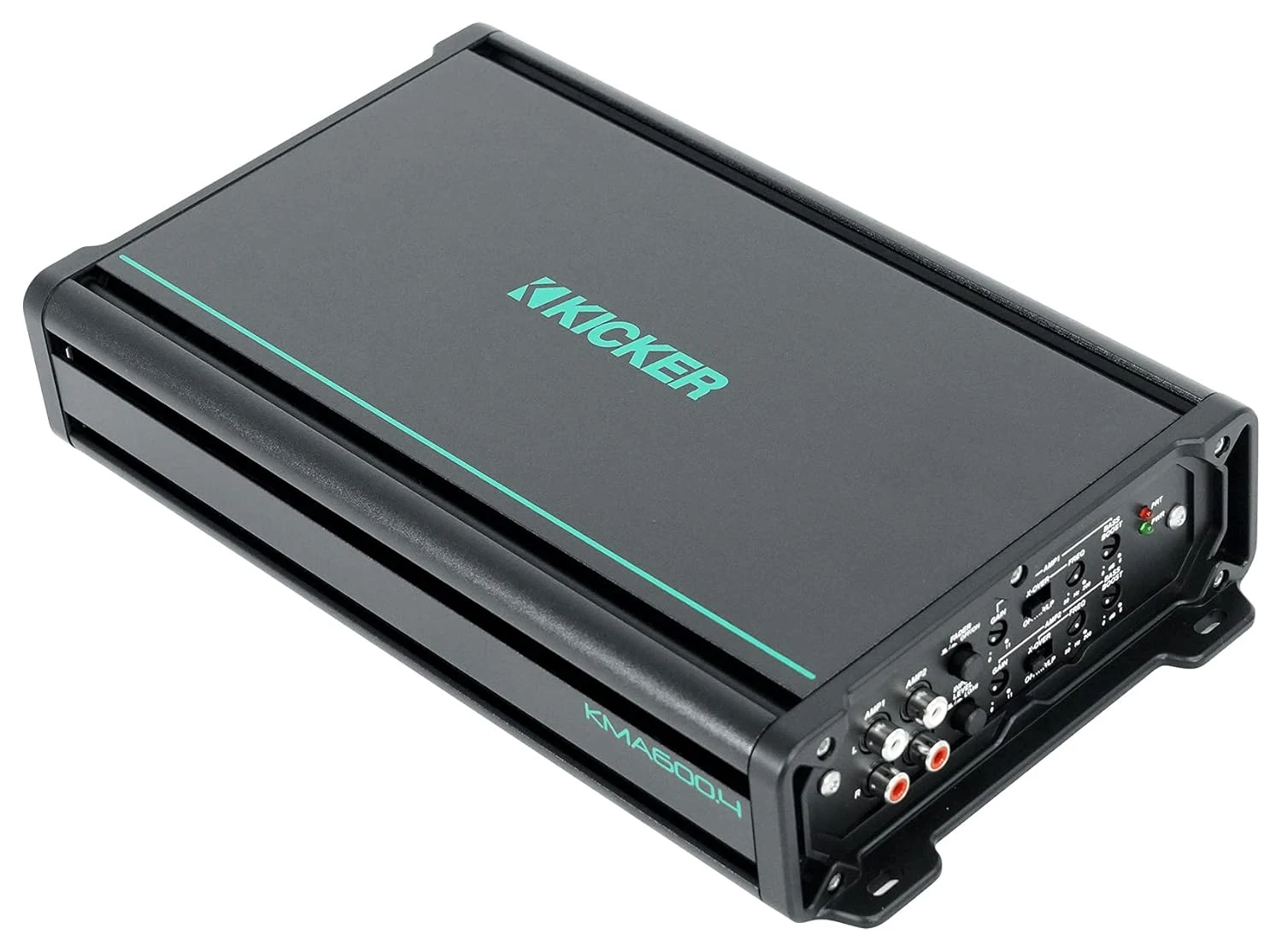 KICKER 48KMA6004 600 Watt 4-Channel Marine Amplifier (KMA600.4)