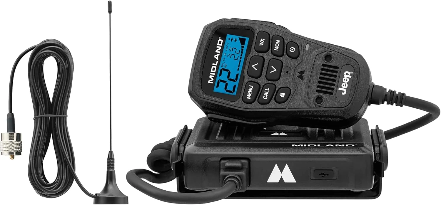 Midland MXT275 Jeep Branded MicroMobile GMRS Radio (15W)