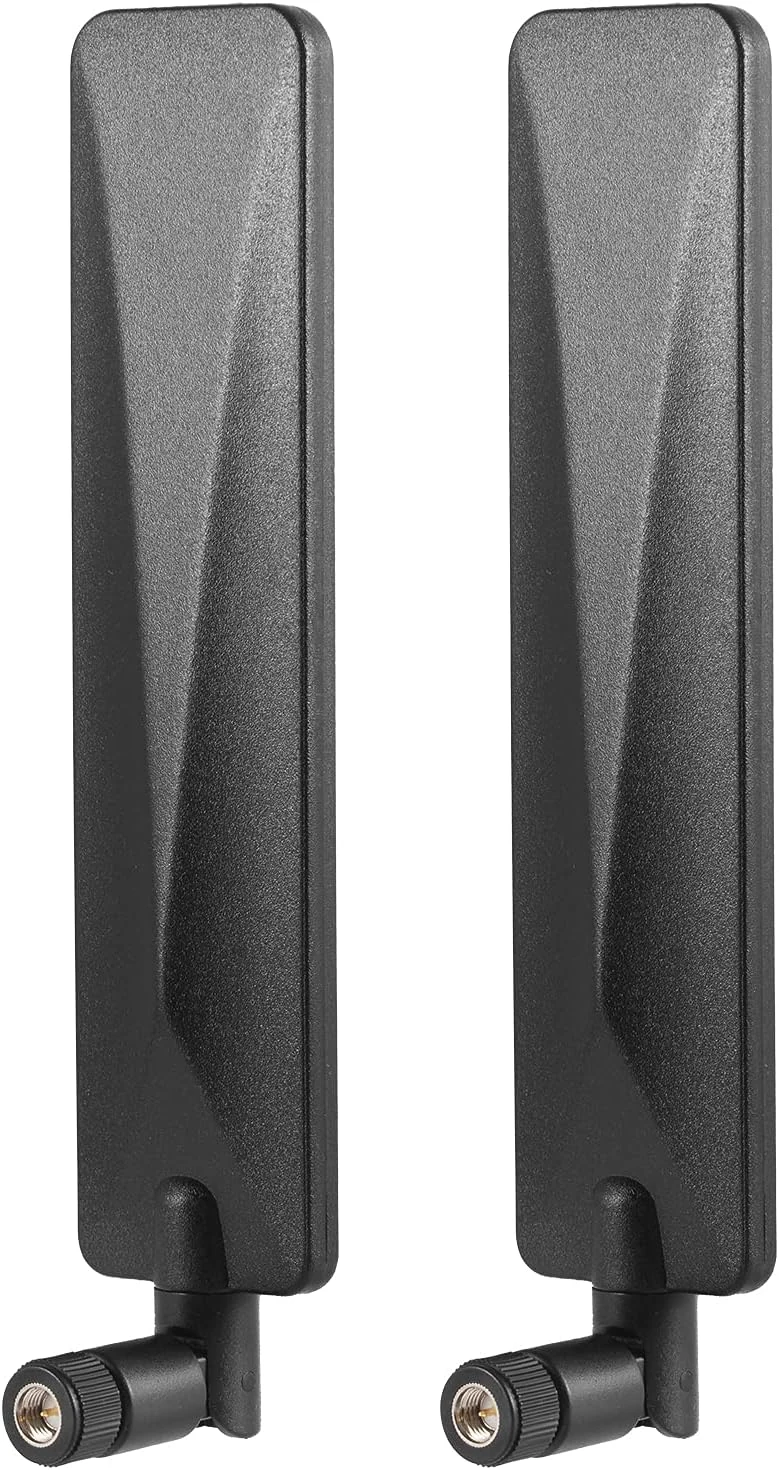 eifagur 4G LTE 9dBi SMA Male Cellular Universal Wide Band Omni Directional Antenna (2-Pack)