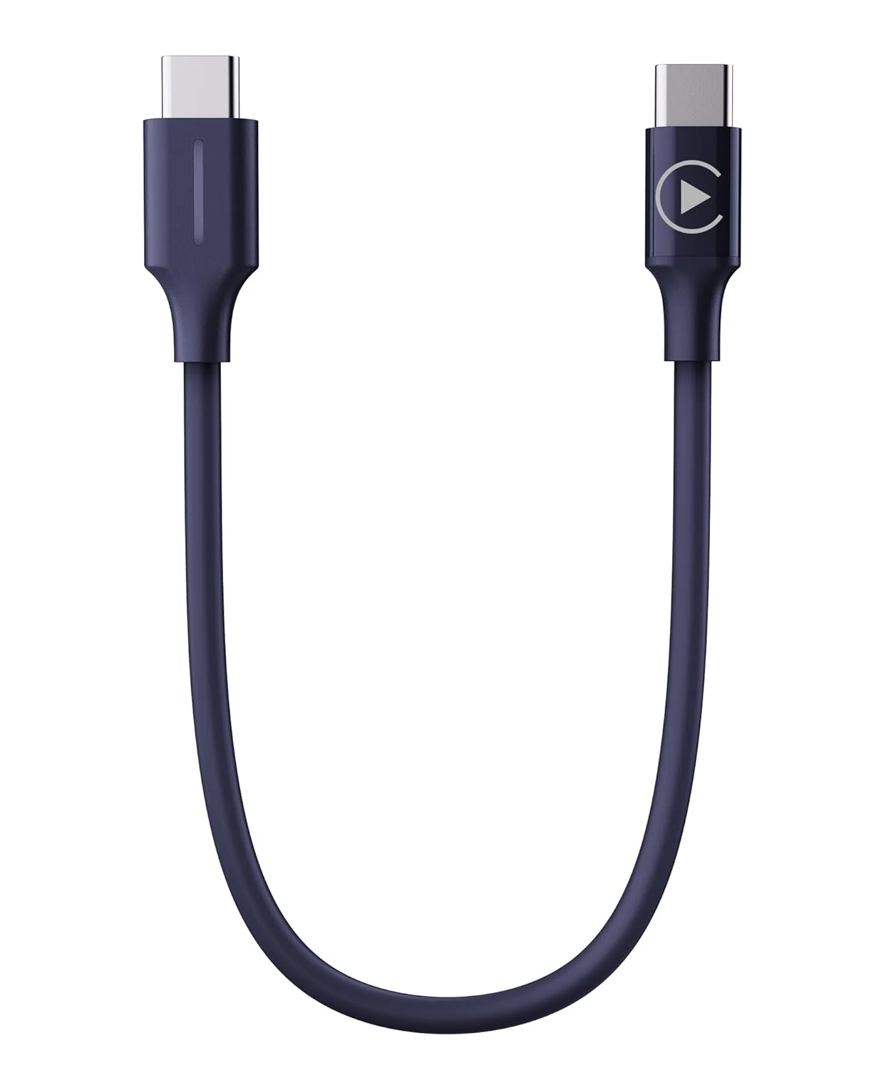 Bluetooth Headset CarPlay Bypass Activation Cable for Motorcycle | Enable CarPlay without Headset, 2-in-1 Design | Phone Charging Supported, Black/1.64ft, More Stable & Safer