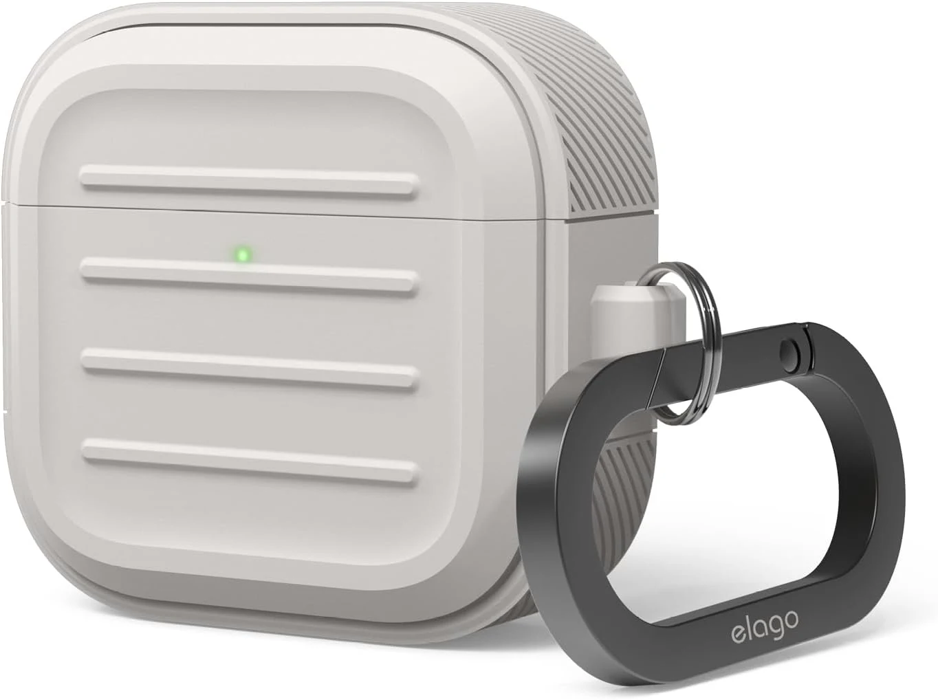 elago Armor Compatible with AirPods 4 Case (Stone)