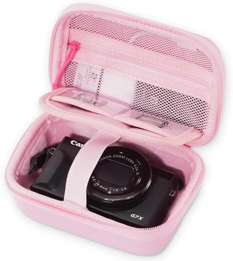 ProCase Hard Shell Digital Camera Case for Canon G7X Mark III Mark II, Sony Cybershot, PowerShot SX740, Ricoh GR III