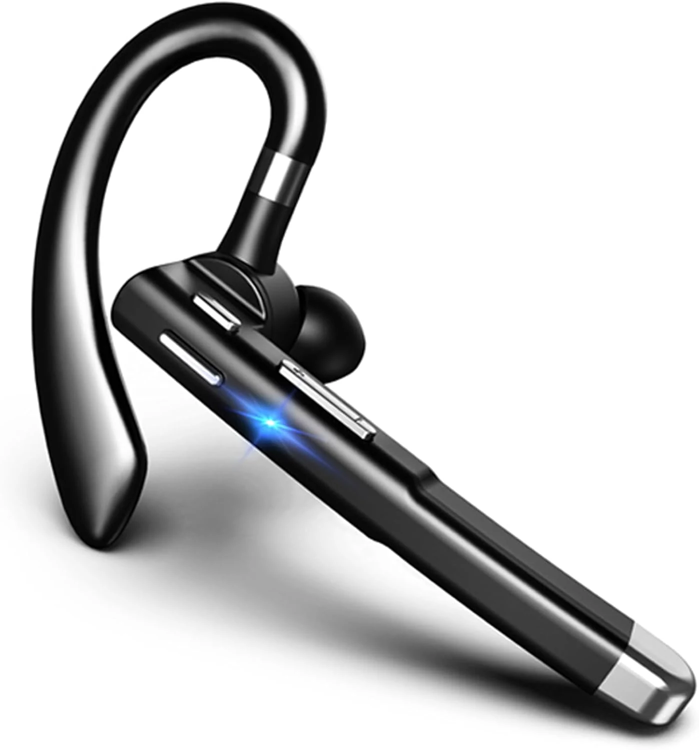 Agkey Wireless Headset Business Earpiece Built-in Mic Noise Cancelling Headphone 5.3