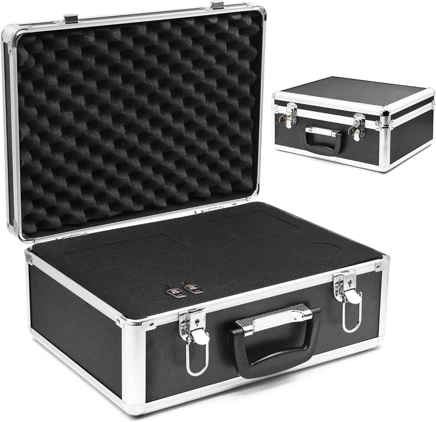 Astromania 2 Inch Telescope Carry Case, Customizable Pre-Diced Foam, Aluminum