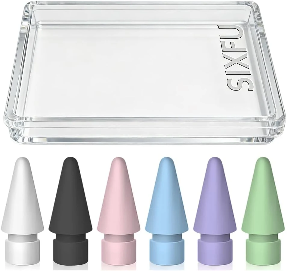 SIXFU 6 Color Tips for Apple Pencil tip, Apple Pen review