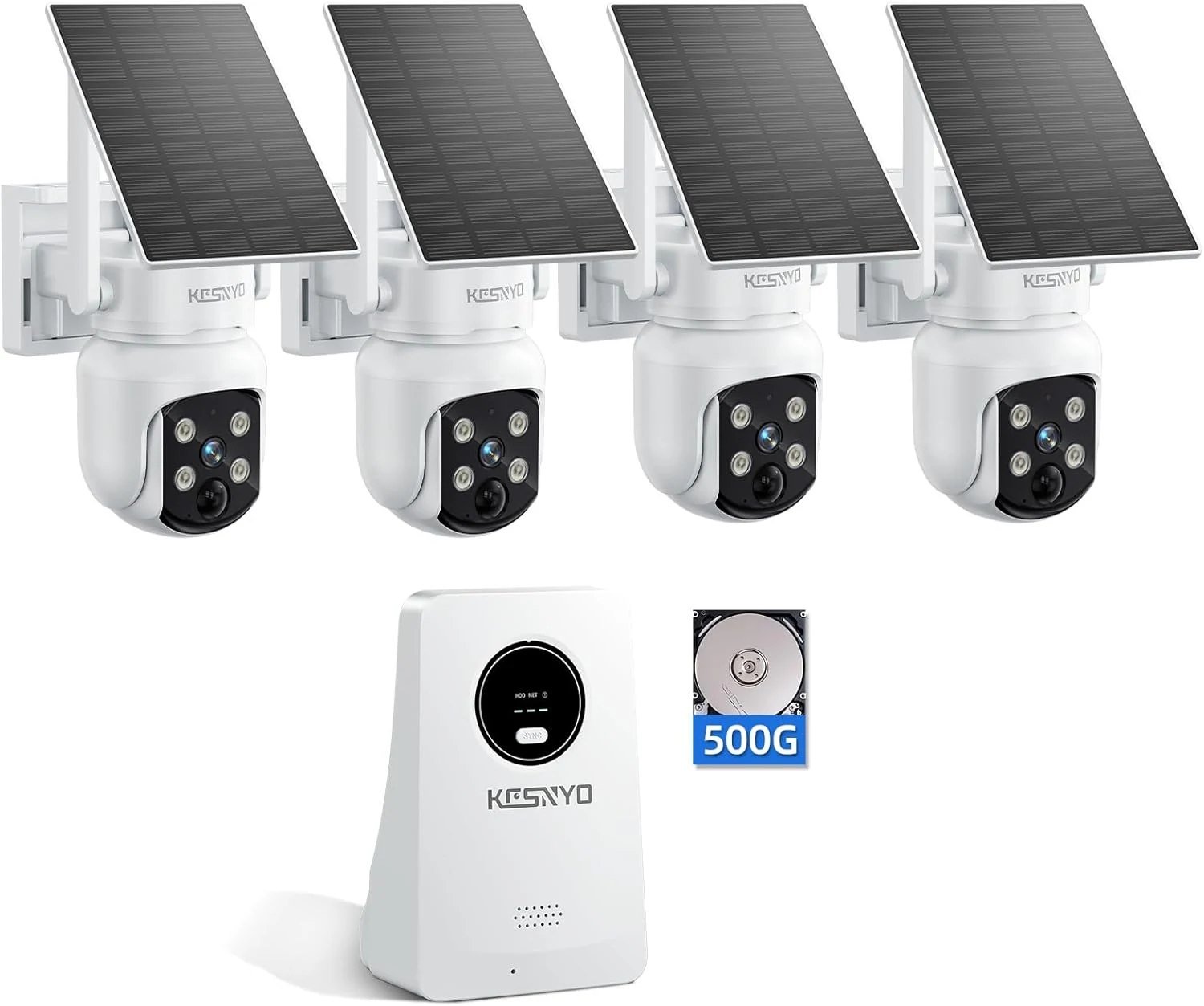 Solar Security Cameras Wireless Outdoor, 4MP Solar Powered Home Security review
