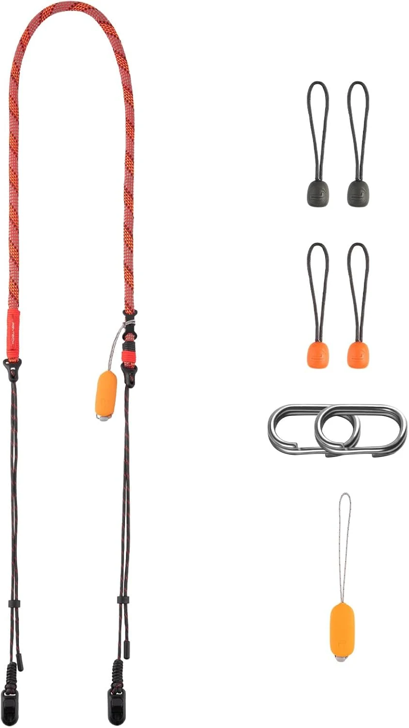 PGYTECH Camera Shoulder Strap Slim Outdoor Style, Adjustable 32.2-53.5in Quick Release Neck Strap