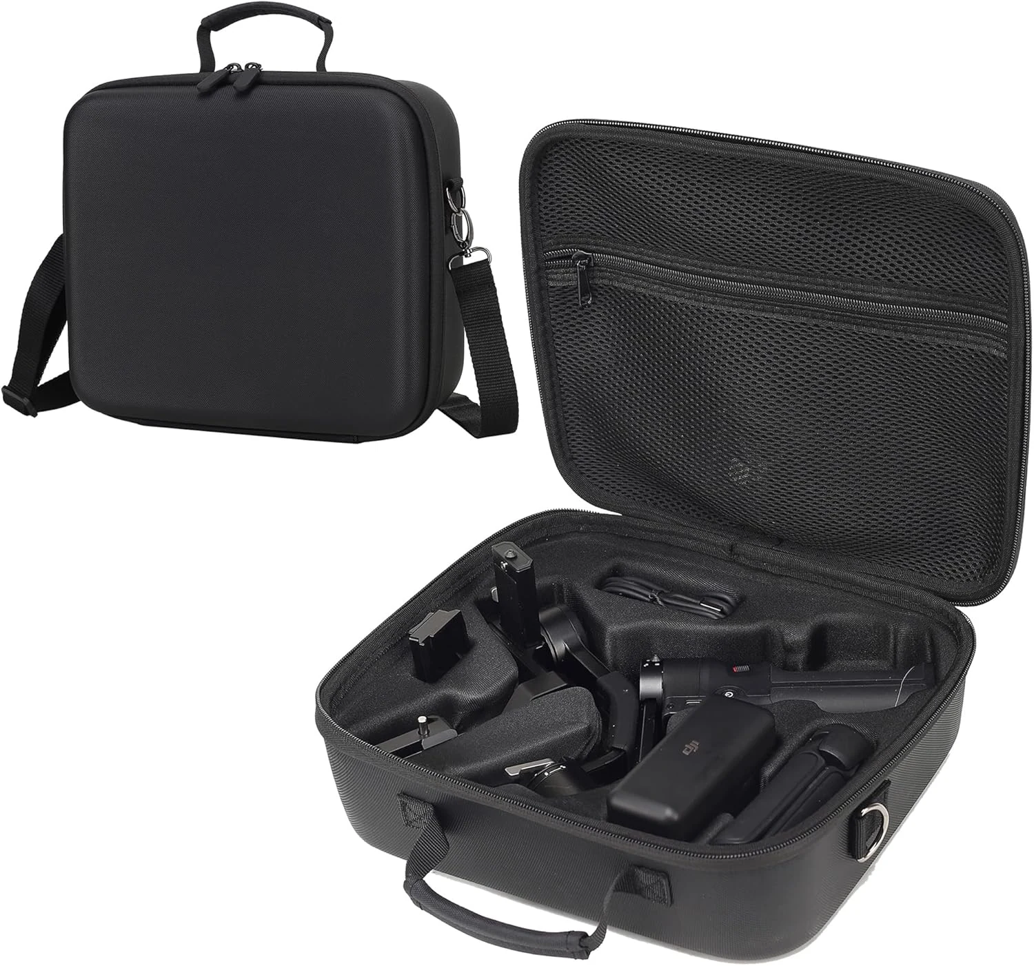 RS 3 Mini Case, Waterproof Storage Shoulder Bag Travel Carrying Case for DJI RS 3 Mini/Creator Combo