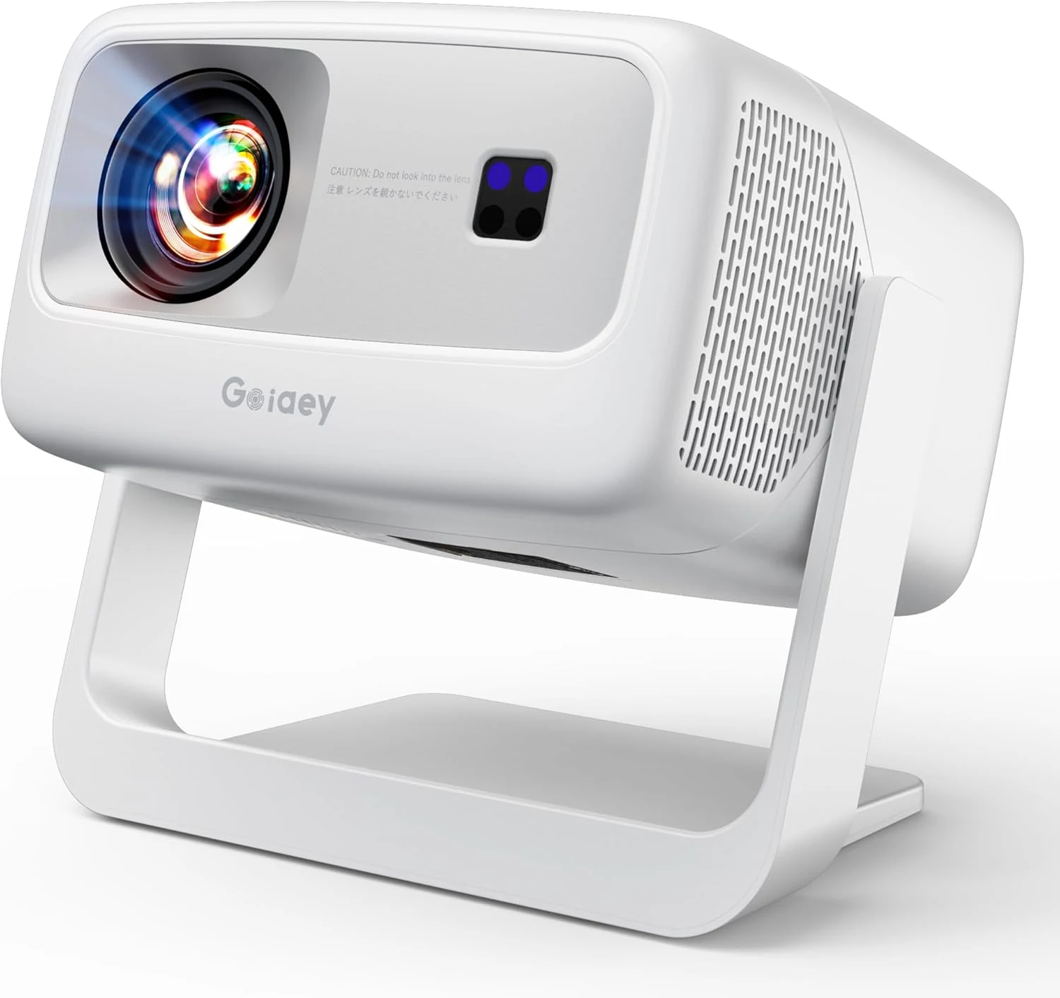 [3500-Ultra Bright/Official Apps Downloads/65W Dolby Audio/4K Support] Smart Outdoor Projector with WiFi and Bluetooth, Auto Focus, All-in-One Streaming Apps Proyector, 2026 Upgraded from Grey Model
