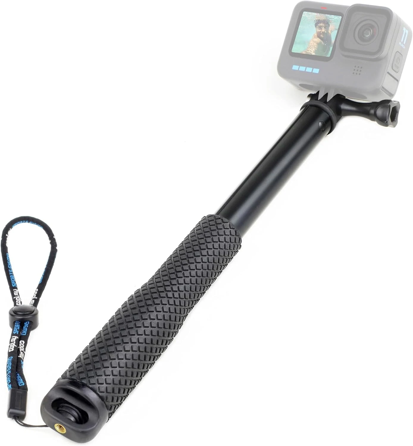 SOONSUN 45'' Waterproof Selfie Stick Extendable Monopod Hand Grip Aluminum