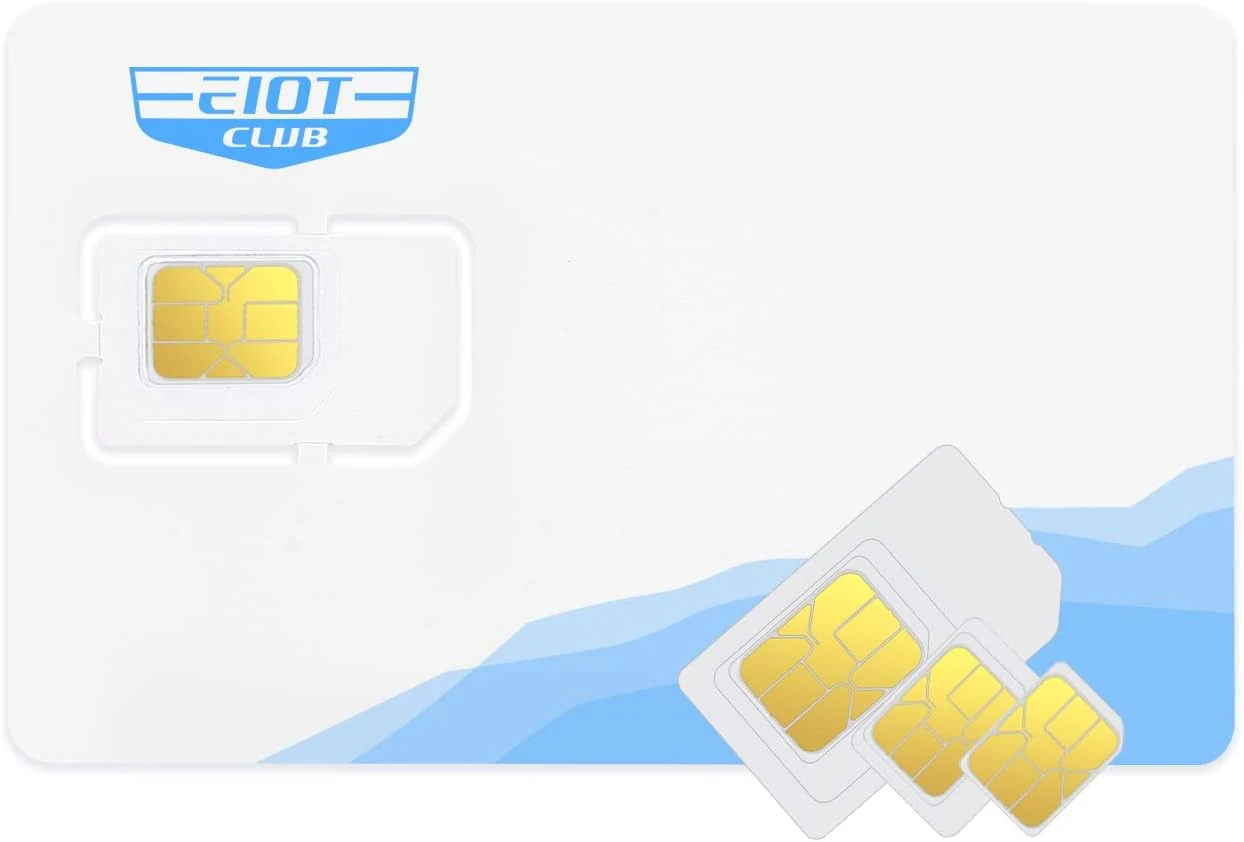 EIOTCLUB SIM Card for Data Only, 5G/4G LTE USA Compatible with Nationwide Networks