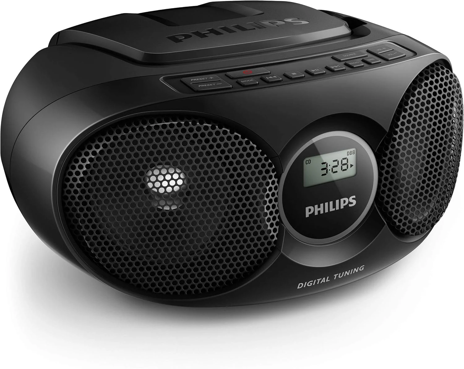 Philips Portable CD Player Boombox Radio CD Player Combo for Home