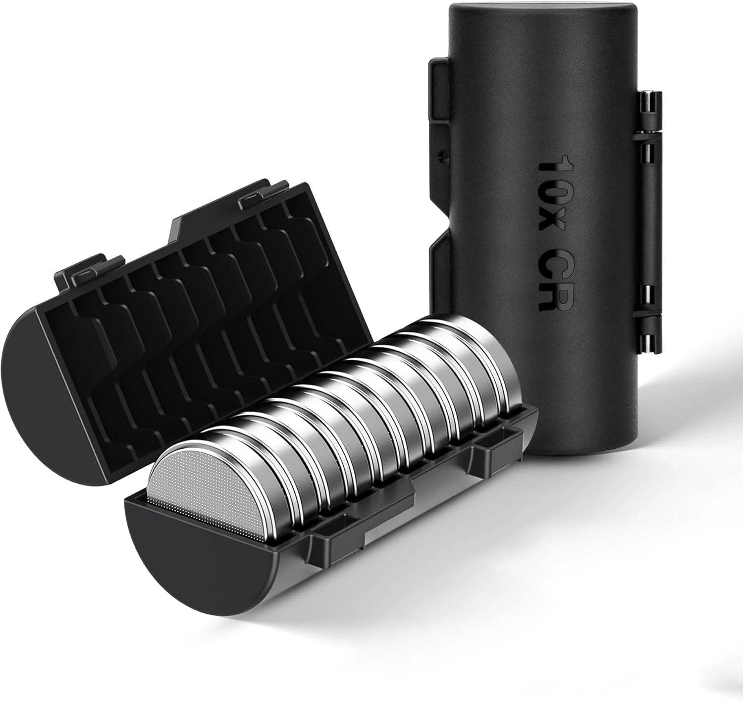 KIWIFOTOS (2 Pack) CR2032 Coin Cell Battery Case Organizer Holds 20pcs