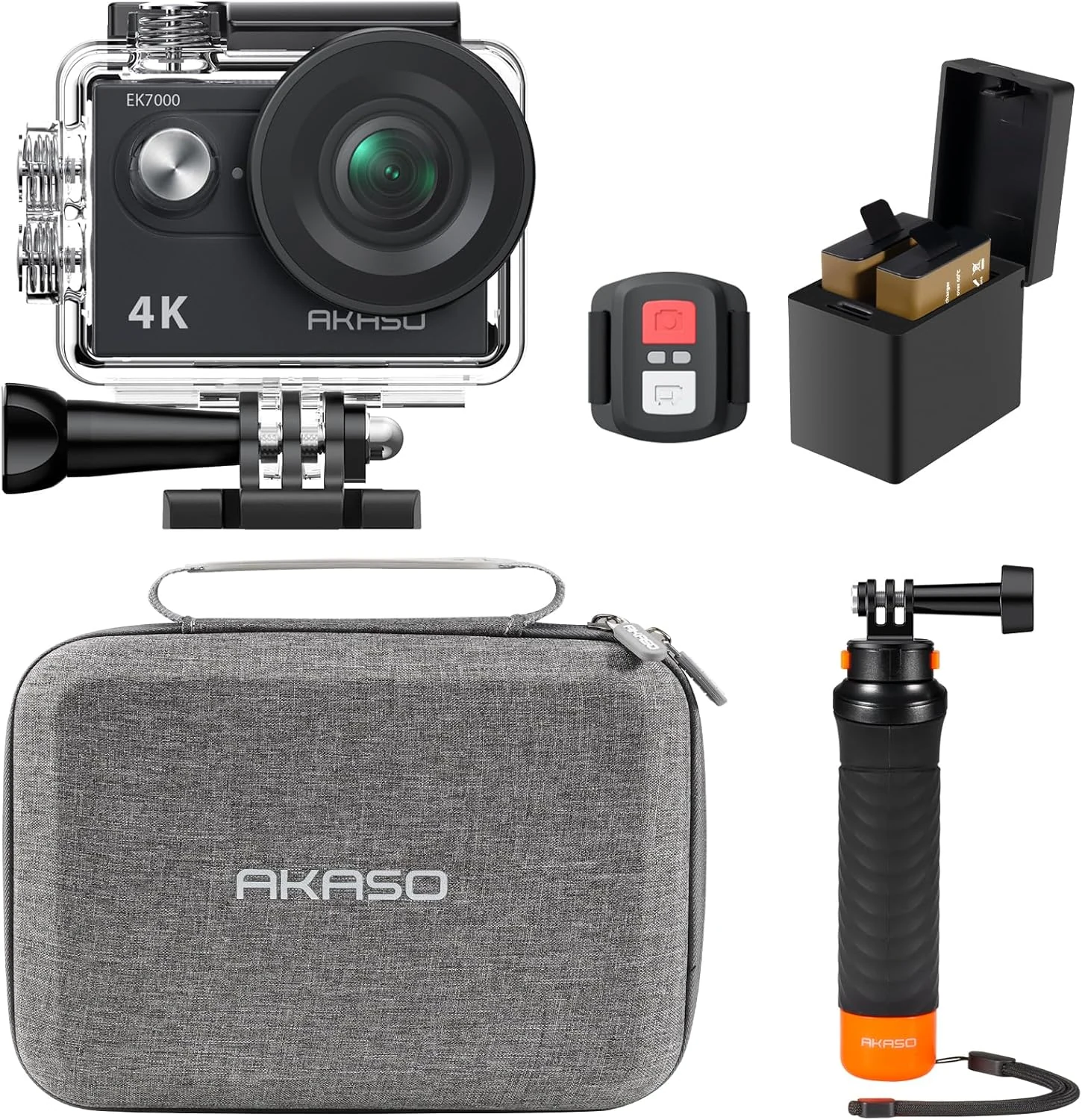AKASO EK7000 4K30fps 20MP Action Camera EIS Ultra HD 131FT Waterproof