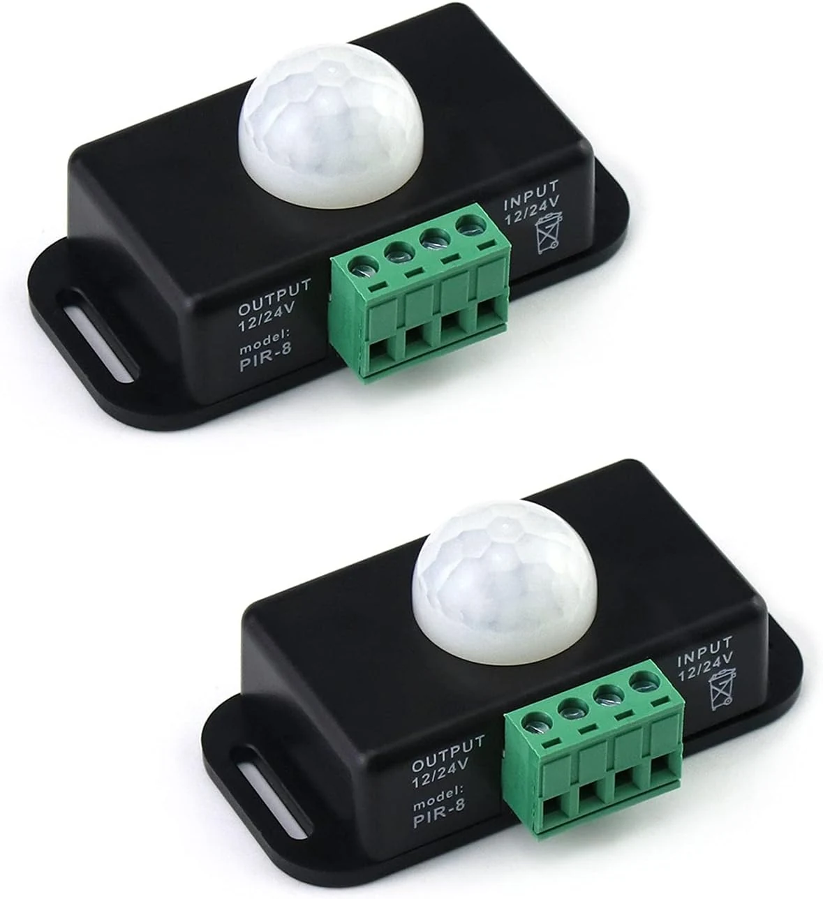 QWORK Motion Sensor LED Switch (2 Pack), 12-24V, 6A, Adjustable review