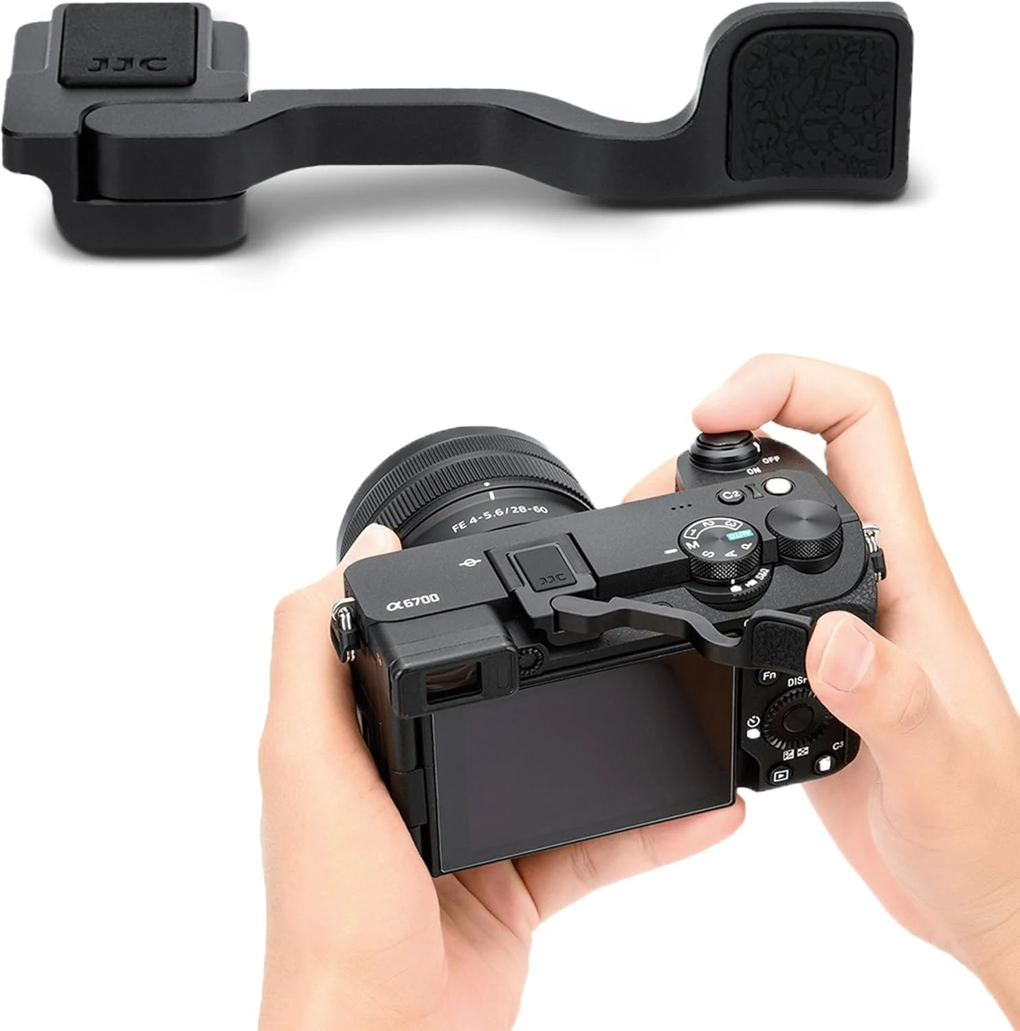 Foldable A6700 Thumb Up Grip for Sony Alpha 6700 Camera