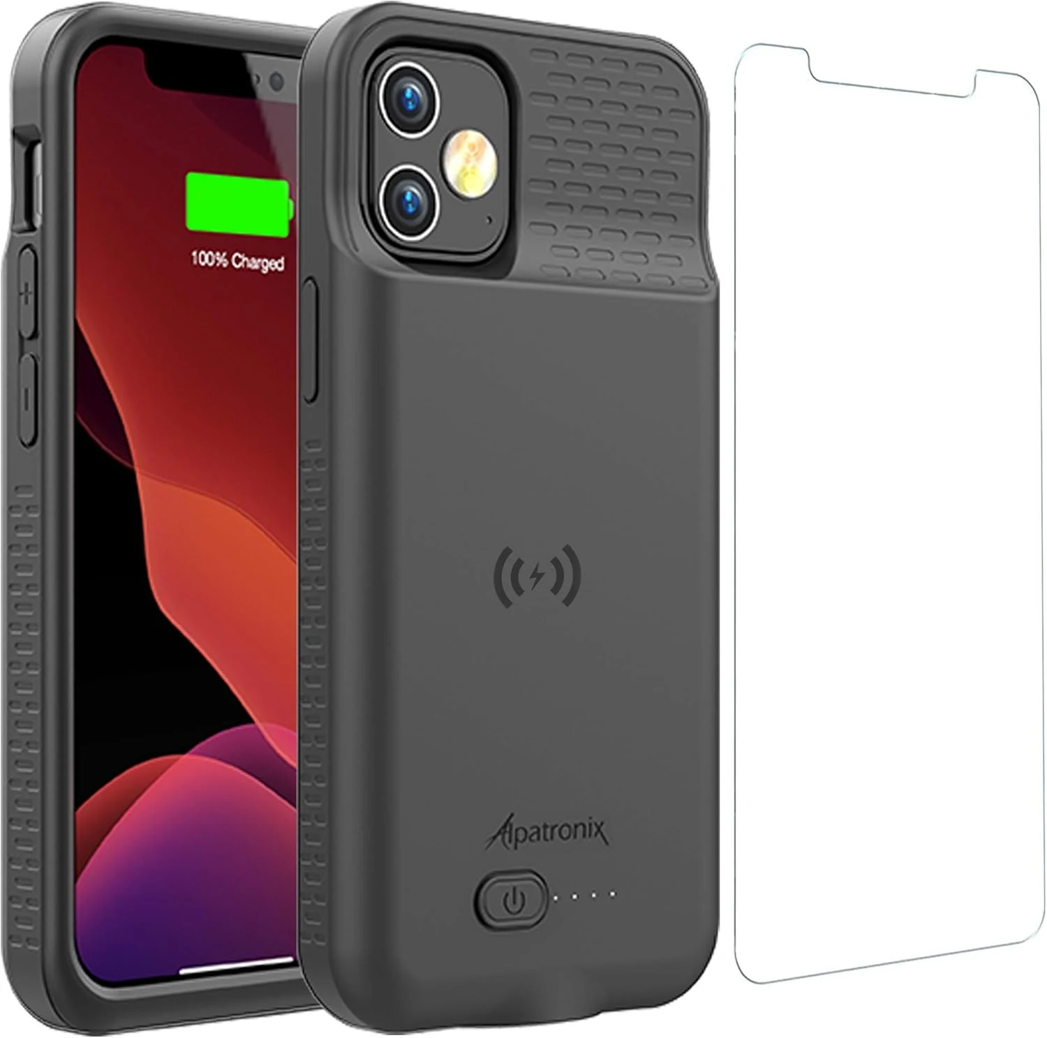Alpatronix Battery Case for iPhone 12 Mini and iPhone13 Mini (5.4 inch)