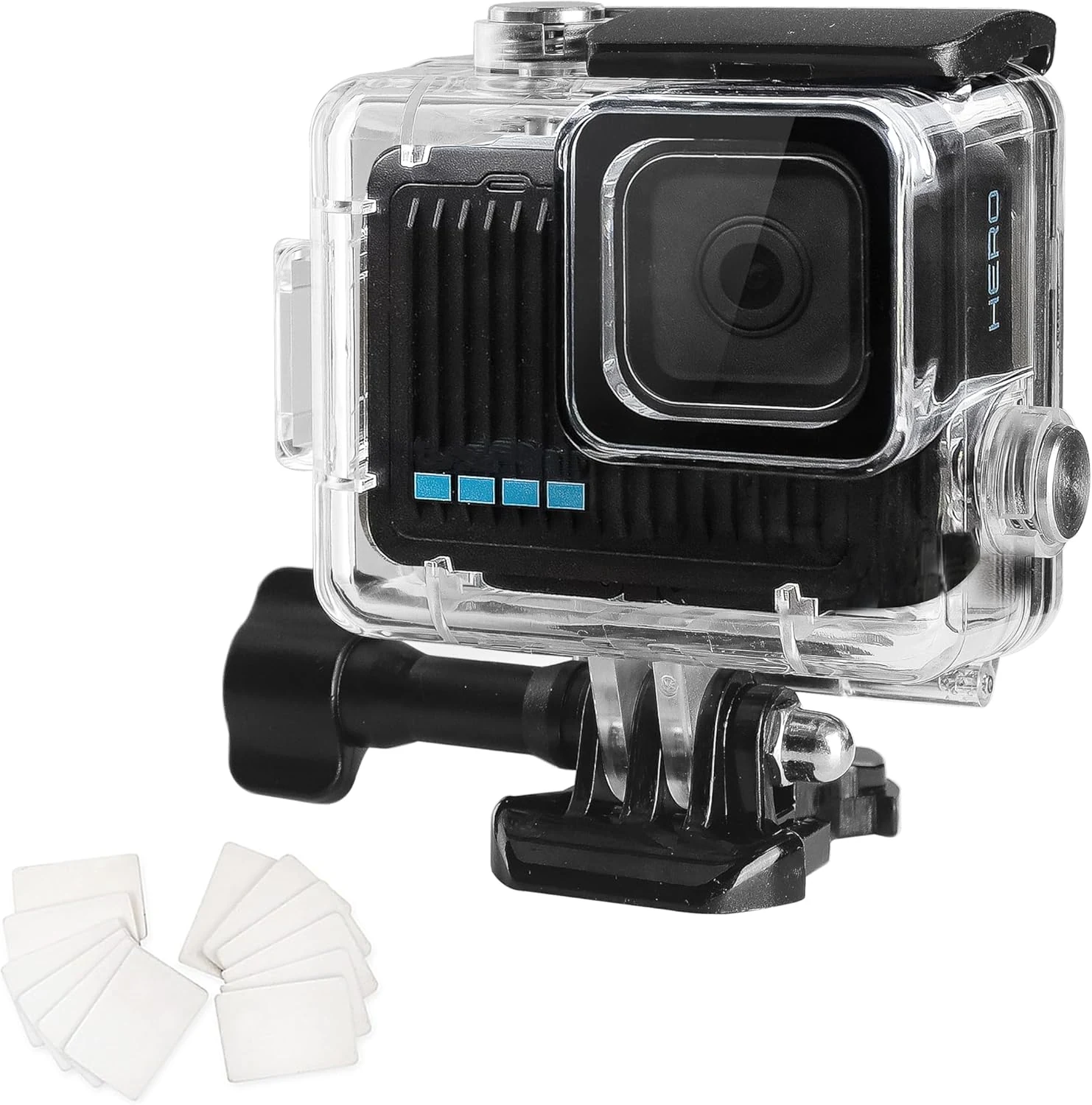 OKFUN Waterproof Diving Protective Case for Go Pro Hero 4K, 196FT/60M