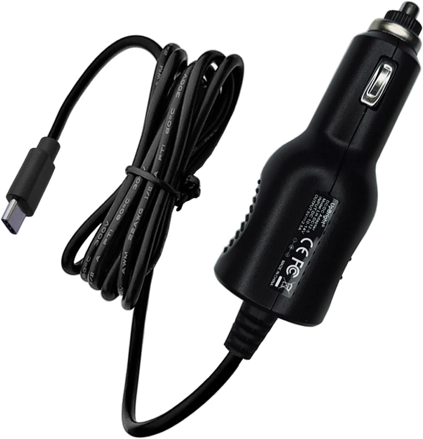 UpBright USB-C Car 5V DC Adapter Compatible with Garmin Dezl