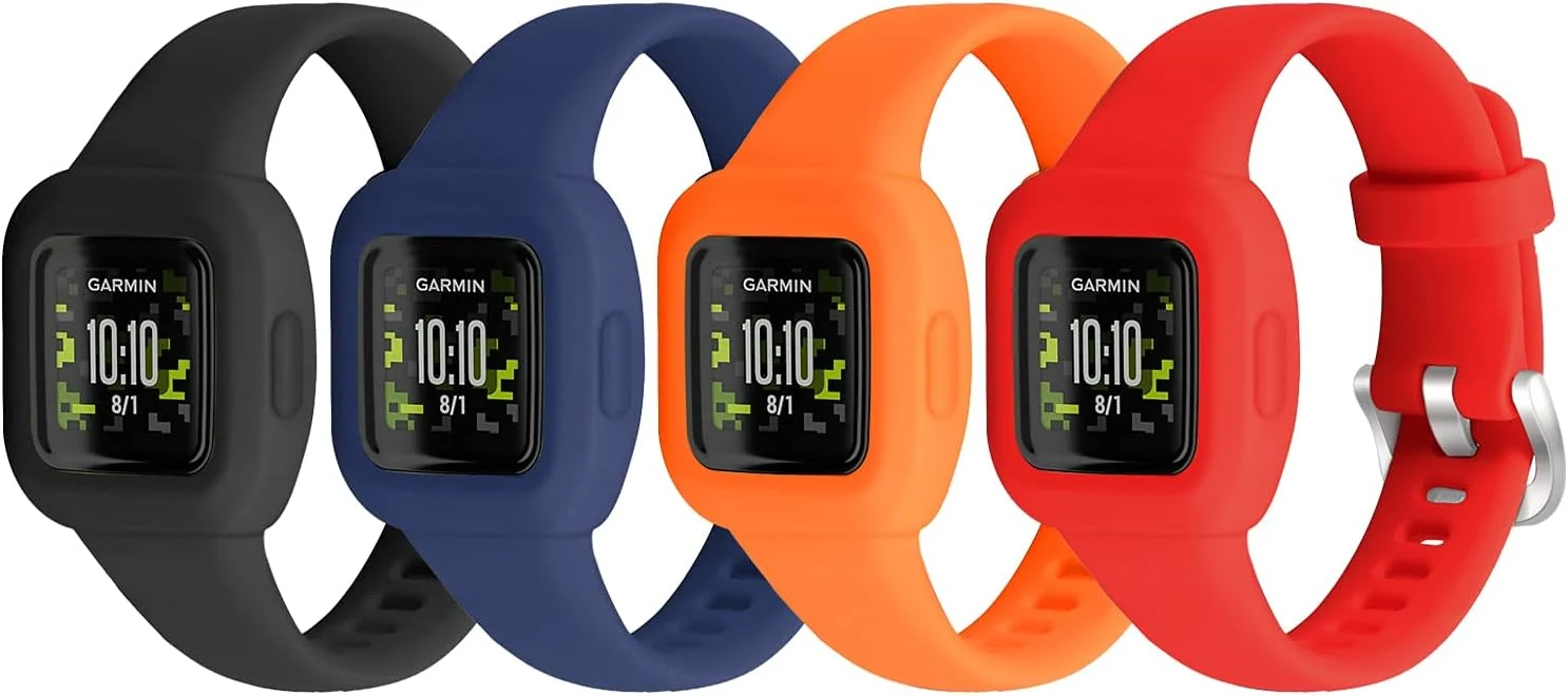 Vanet 4 Pack Compatible with Garmin Vivofit Jr 3 Bands for Kids