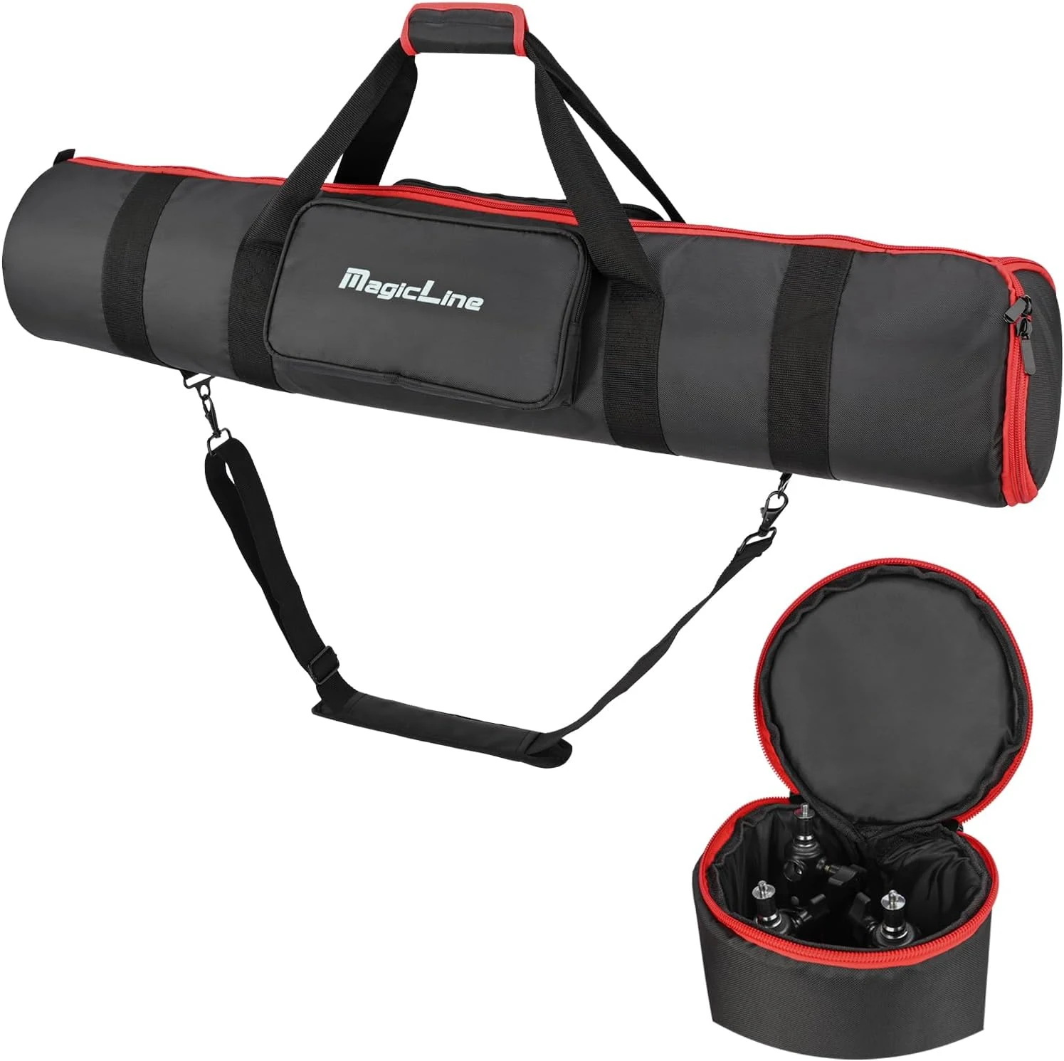 MagicLine Tripod Carrying Case Bag 41x7.9x7.9inch, with 2 Outer Pockets+1 review