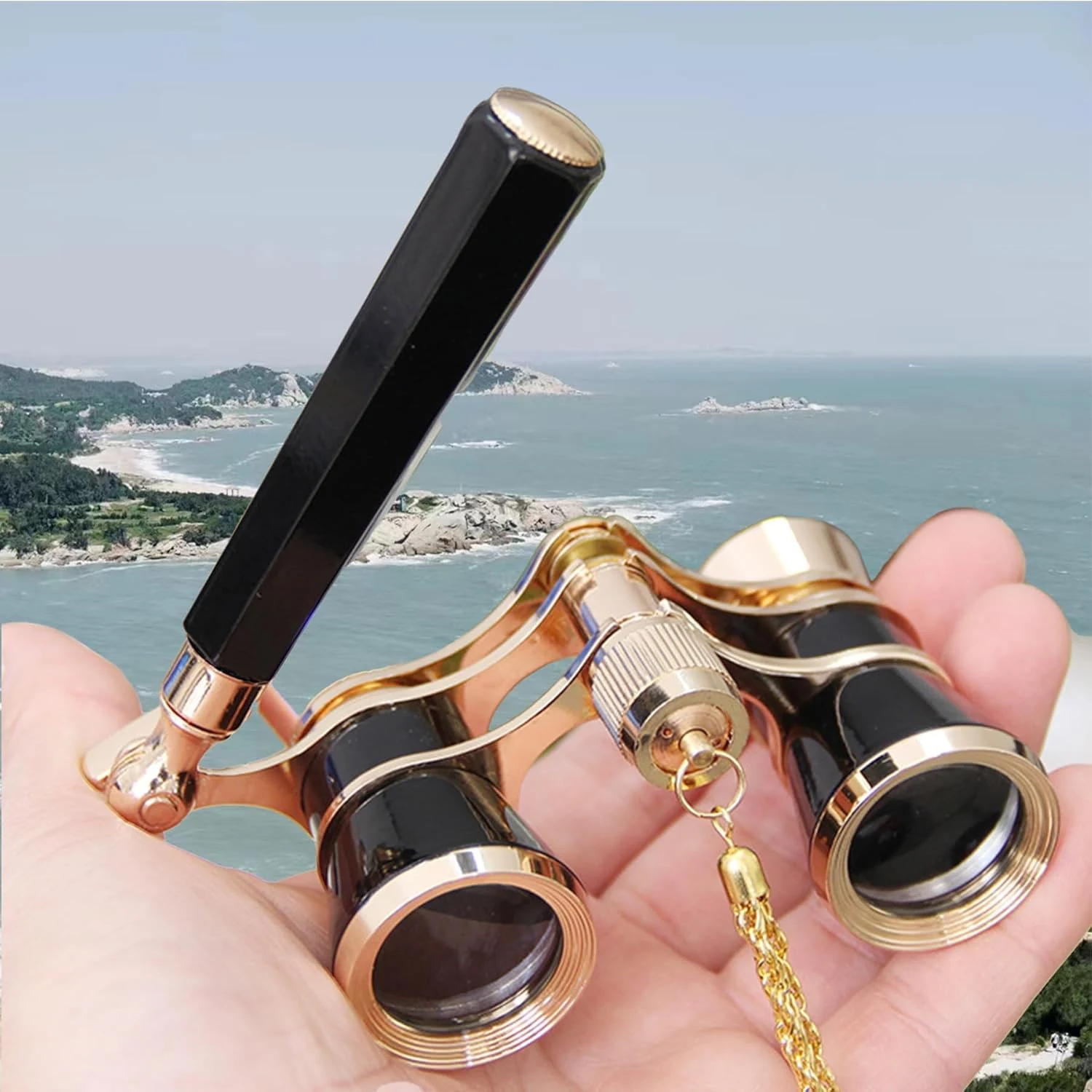 Opera Glasses Binoculars, 3X25 Lorgnette Theater Glasses, BK9 Optical Lens review